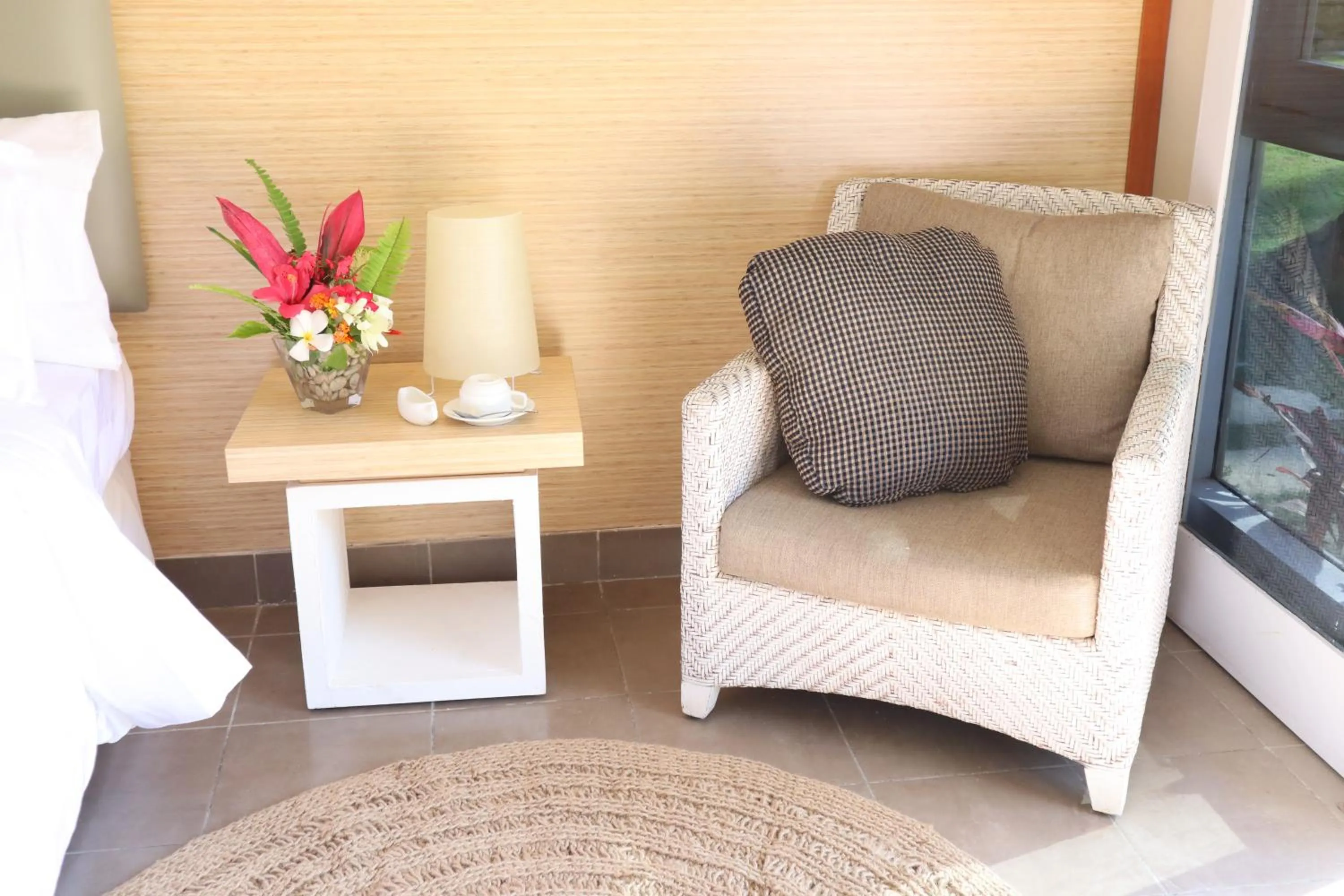 Seating area in The Forty Eight Resort Candidasa