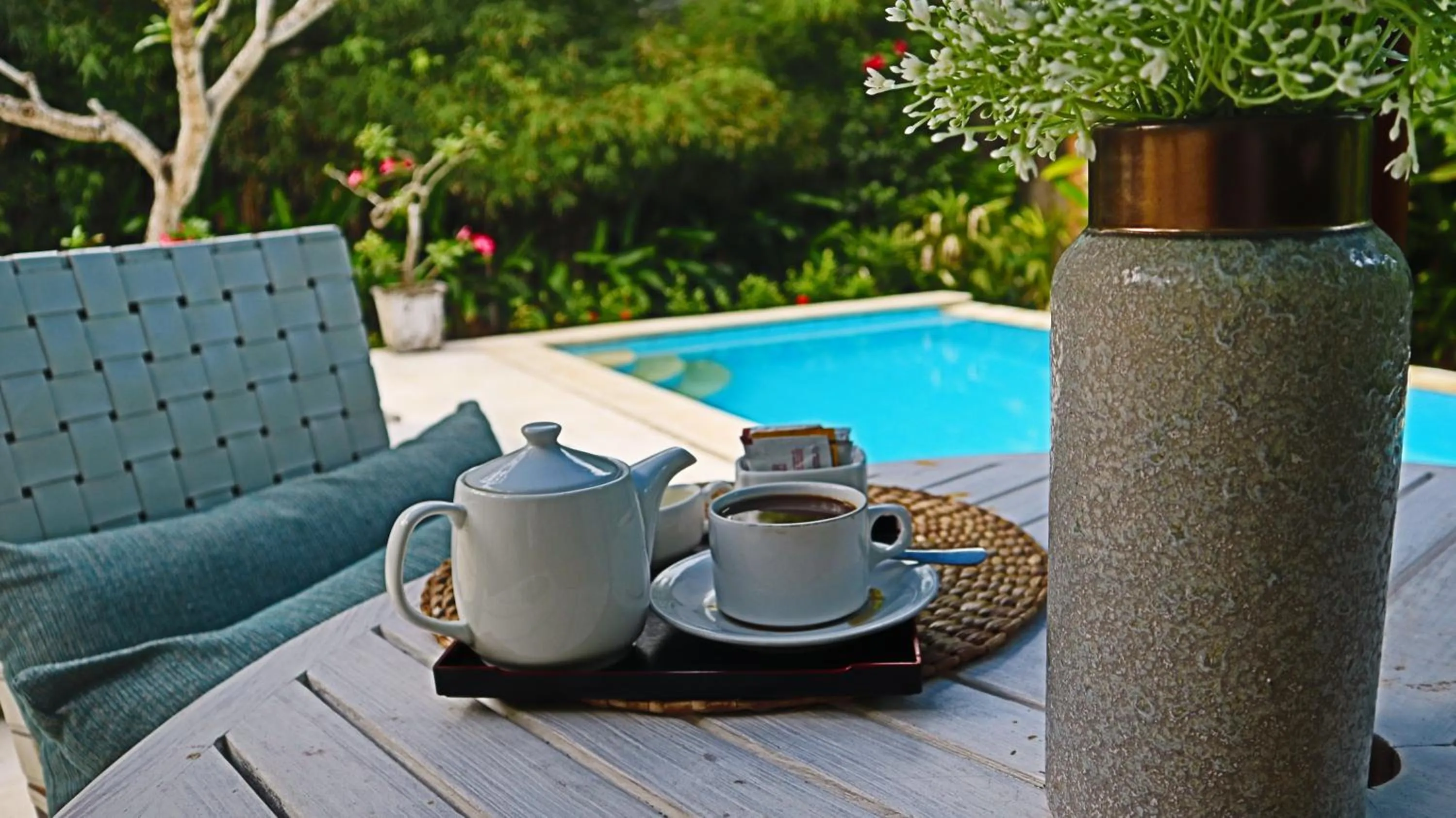 Coffee/tea facilities in The Forty Eight Resort Candidasa