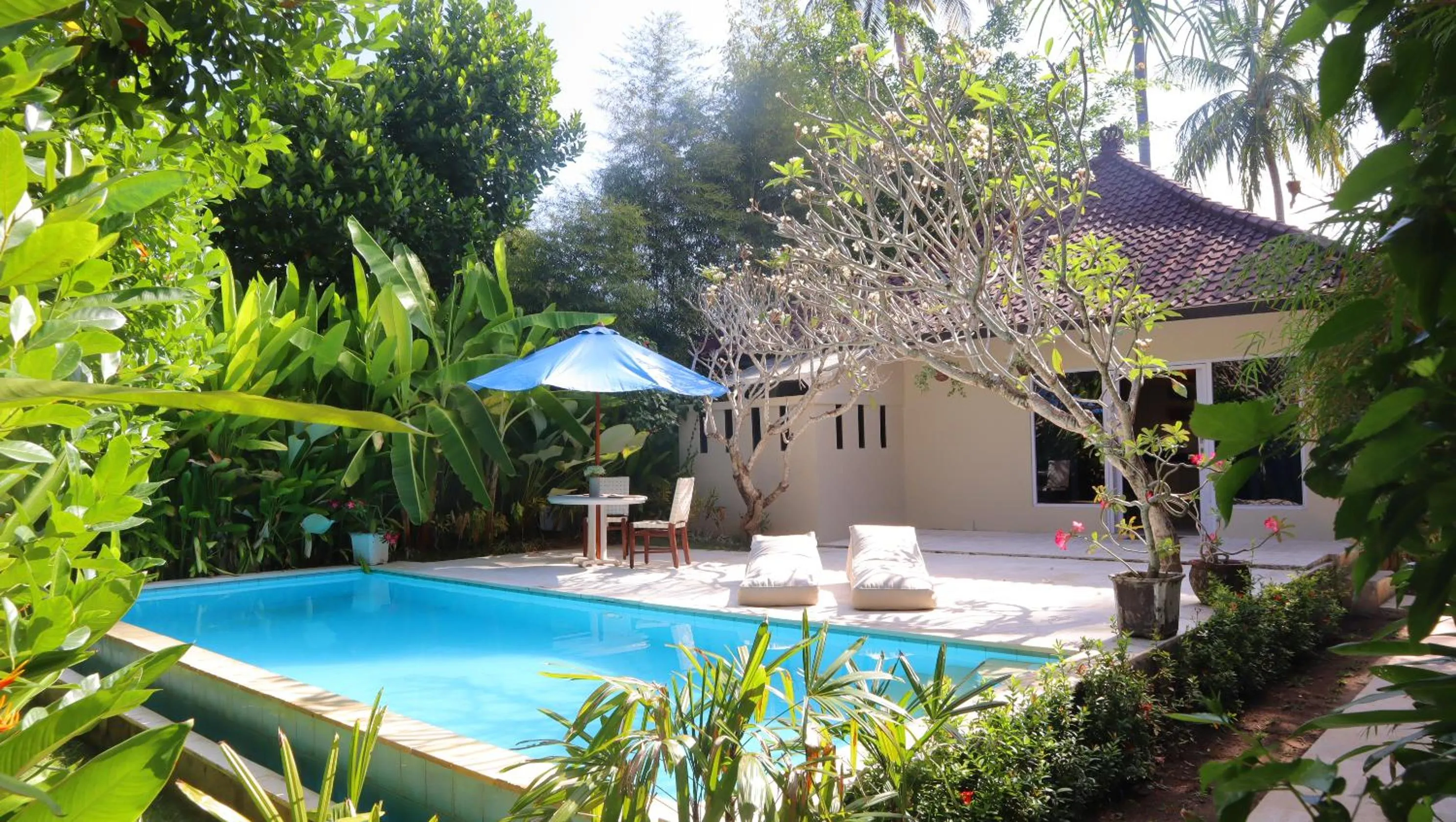 Swimming pool in The Forty Eight Resort Candidasa