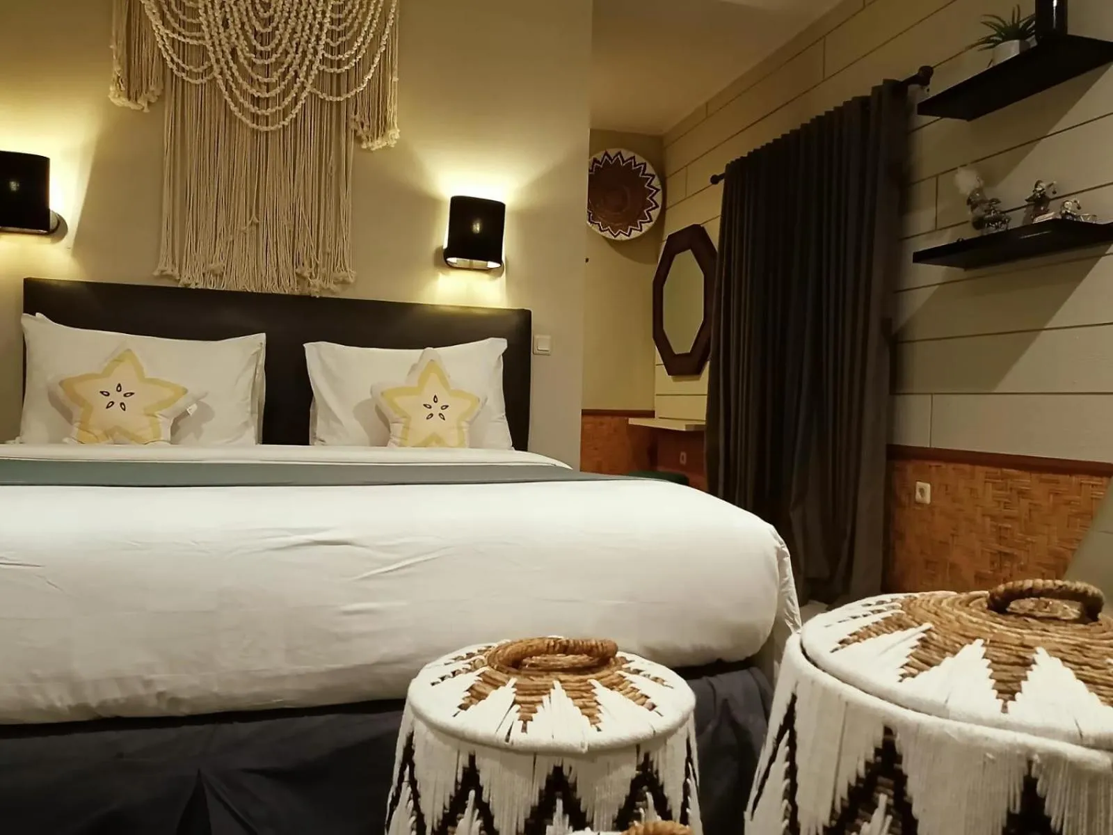 Bed in The Forty Eight Resort Candidasa