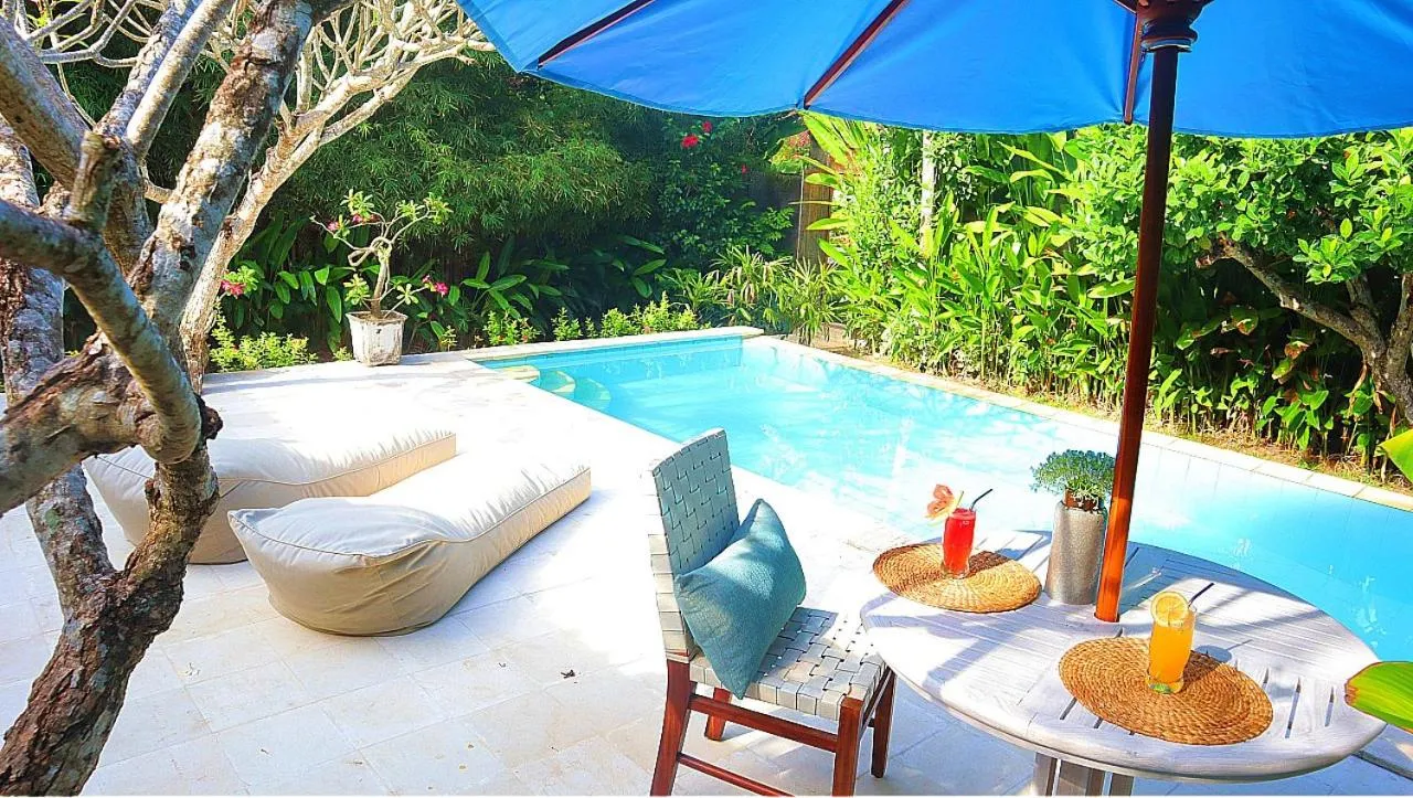 Swimming pool in The Forty Eight Resort Candidasa