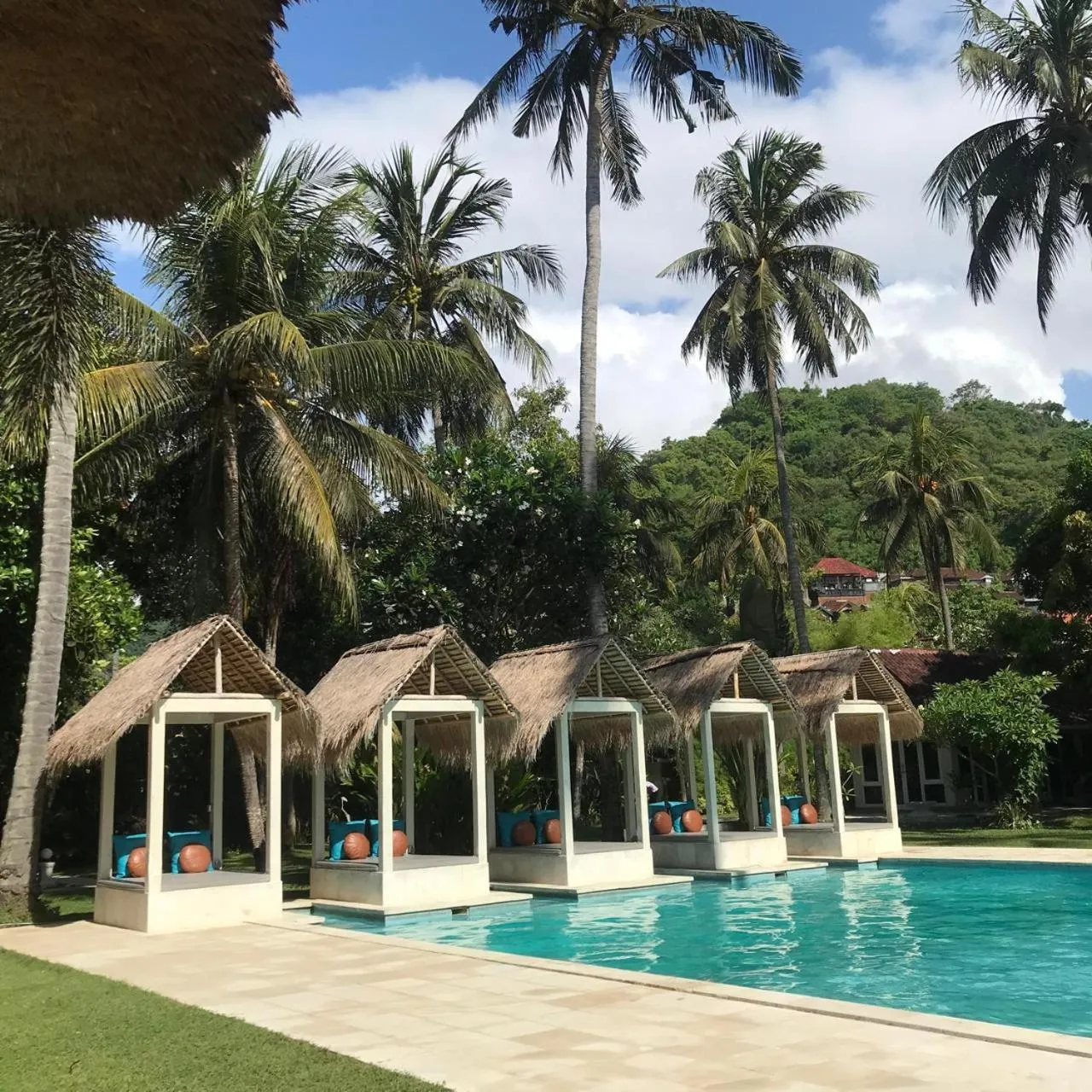 Swimming pool in The Forty Eight Resort Candidasa