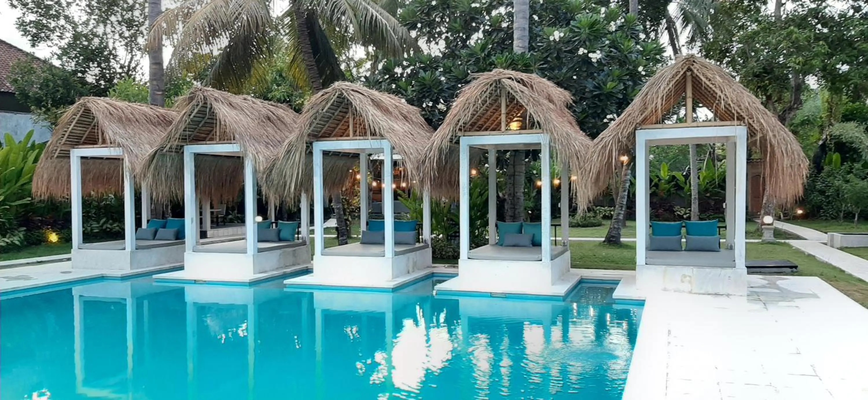 Swimming pool in The Forty Eight Resort Candidasa