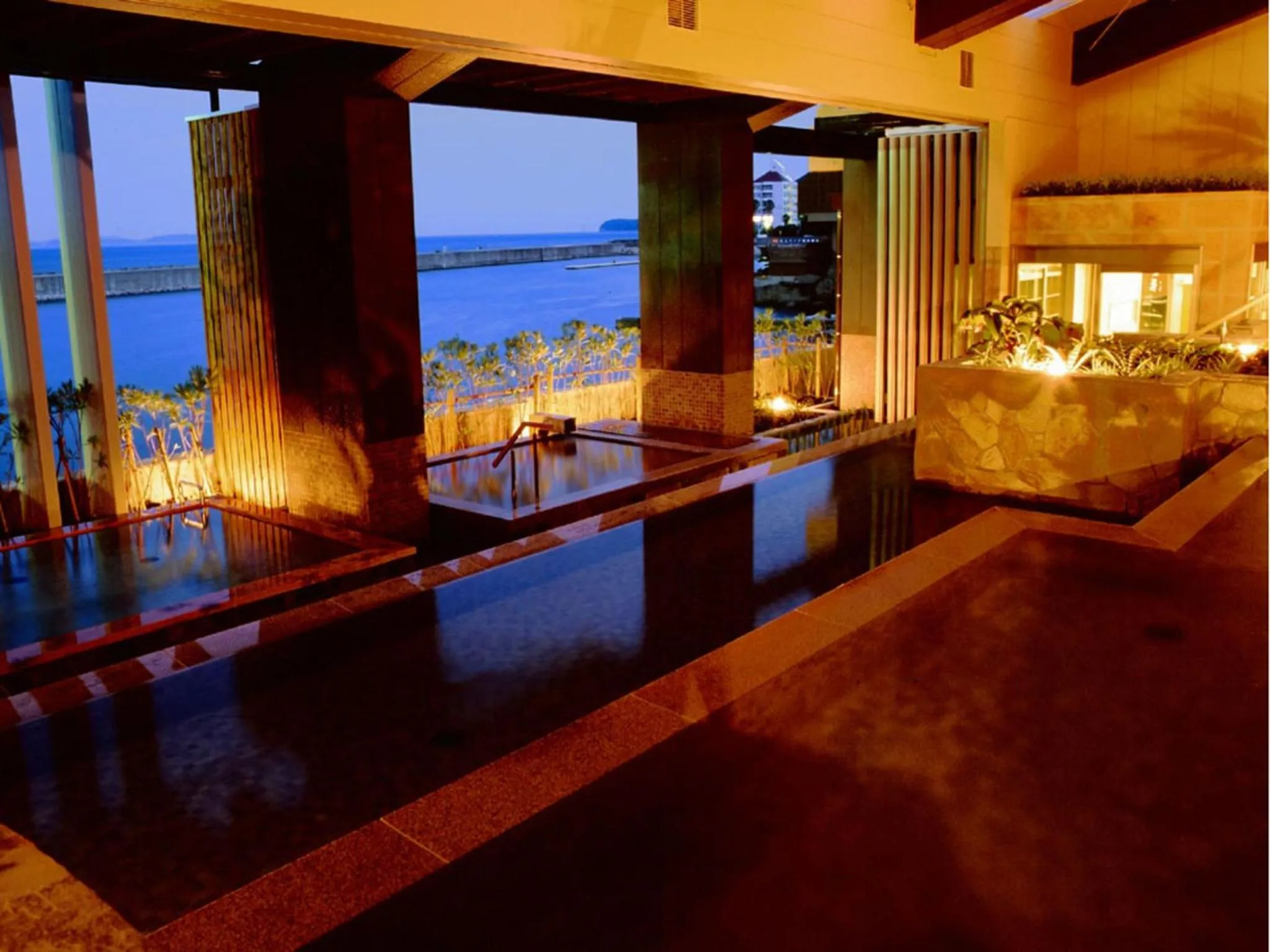 Hot Spring Bath in Amahara