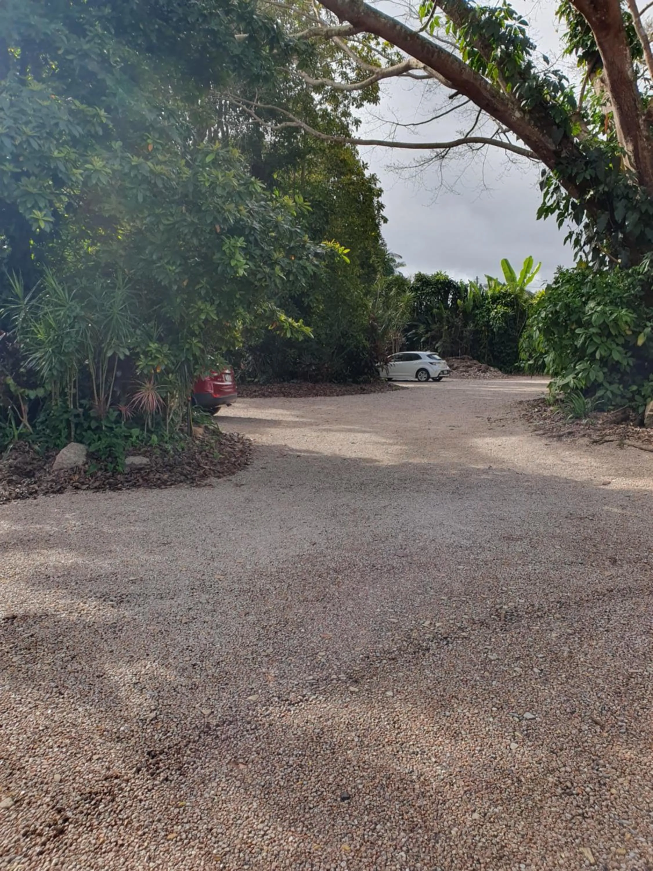 Parking in Eden House Retreat