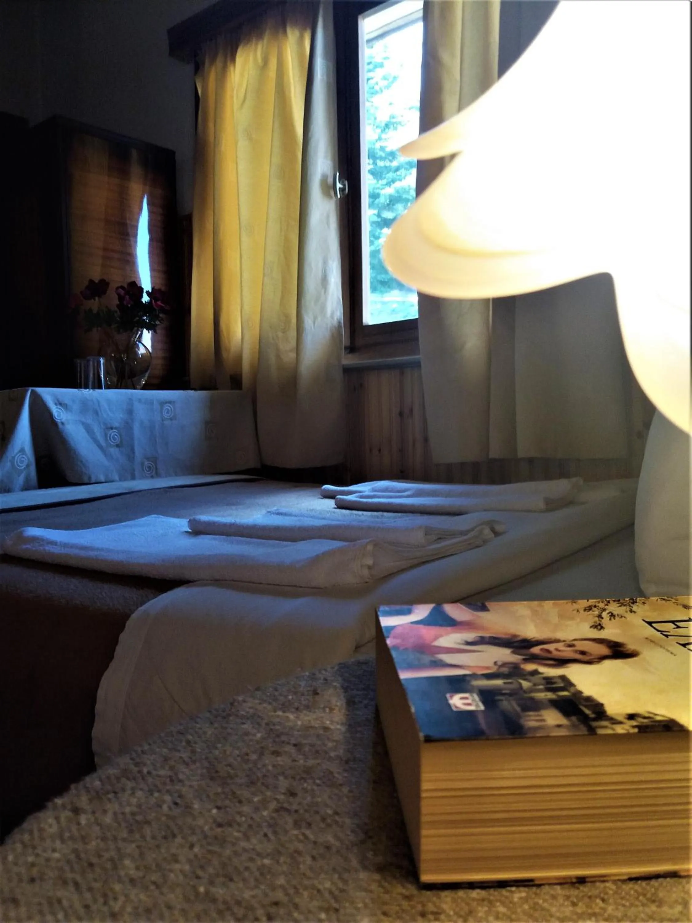 Bed in Hotel Acropolis Metsovo