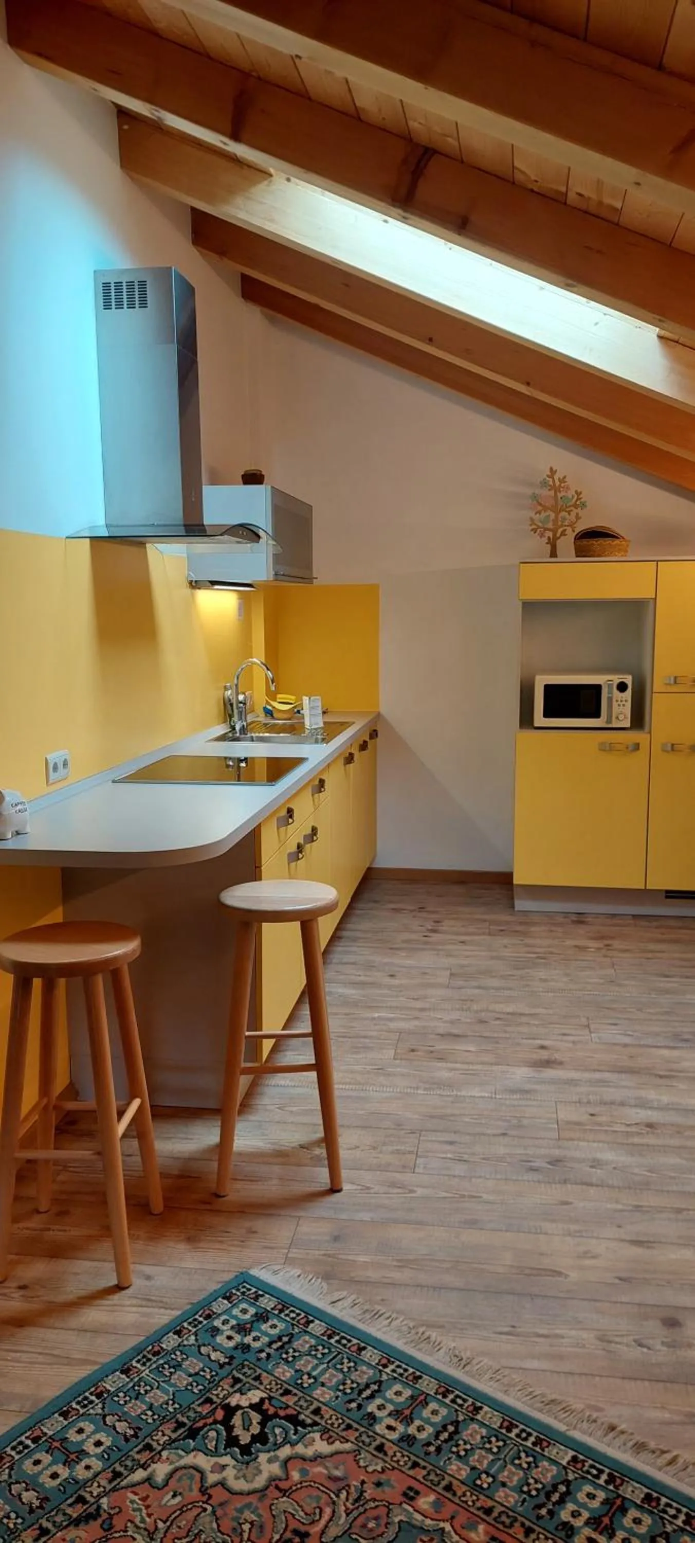 Kitchen or kitchenette in Haus Traudi