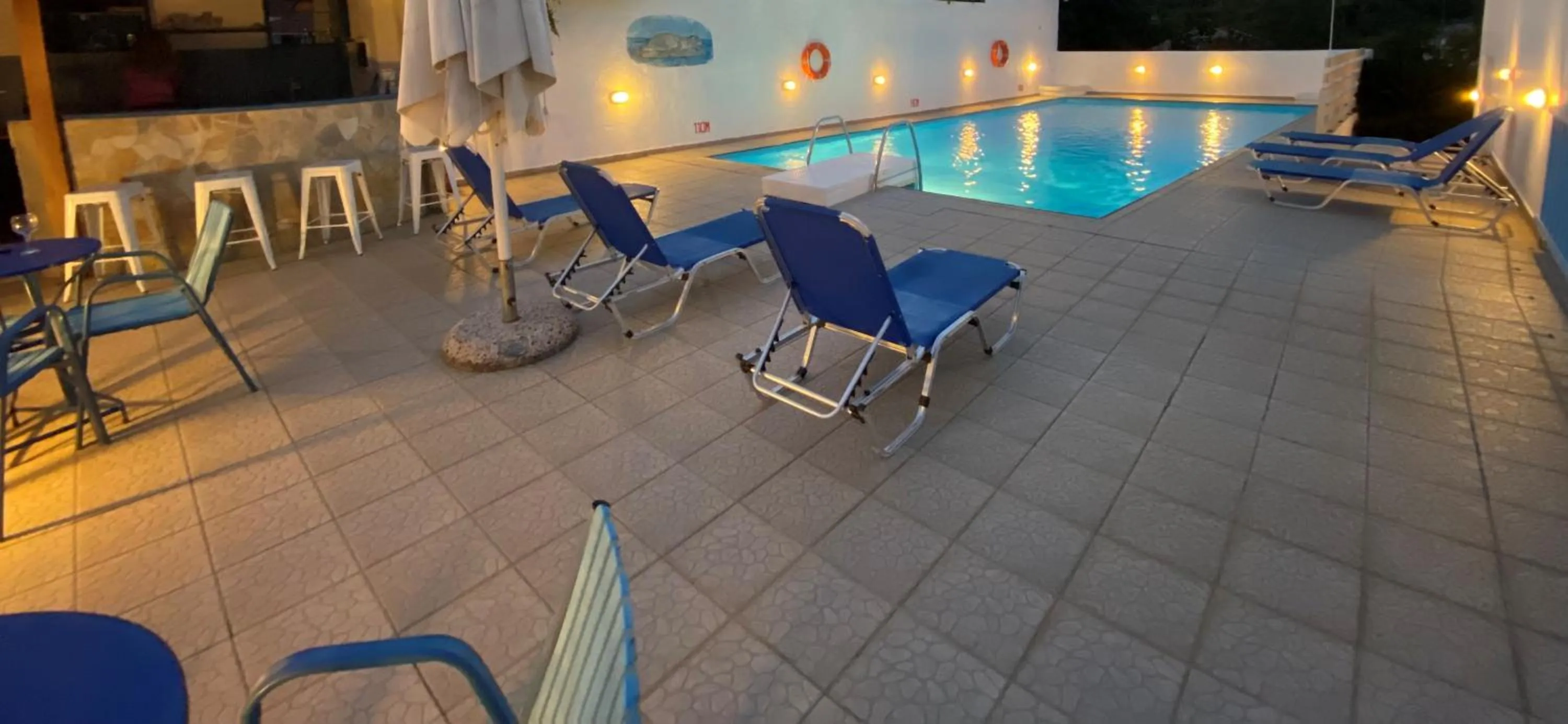 Swimming pool in Galini Hellenic Hospitality
