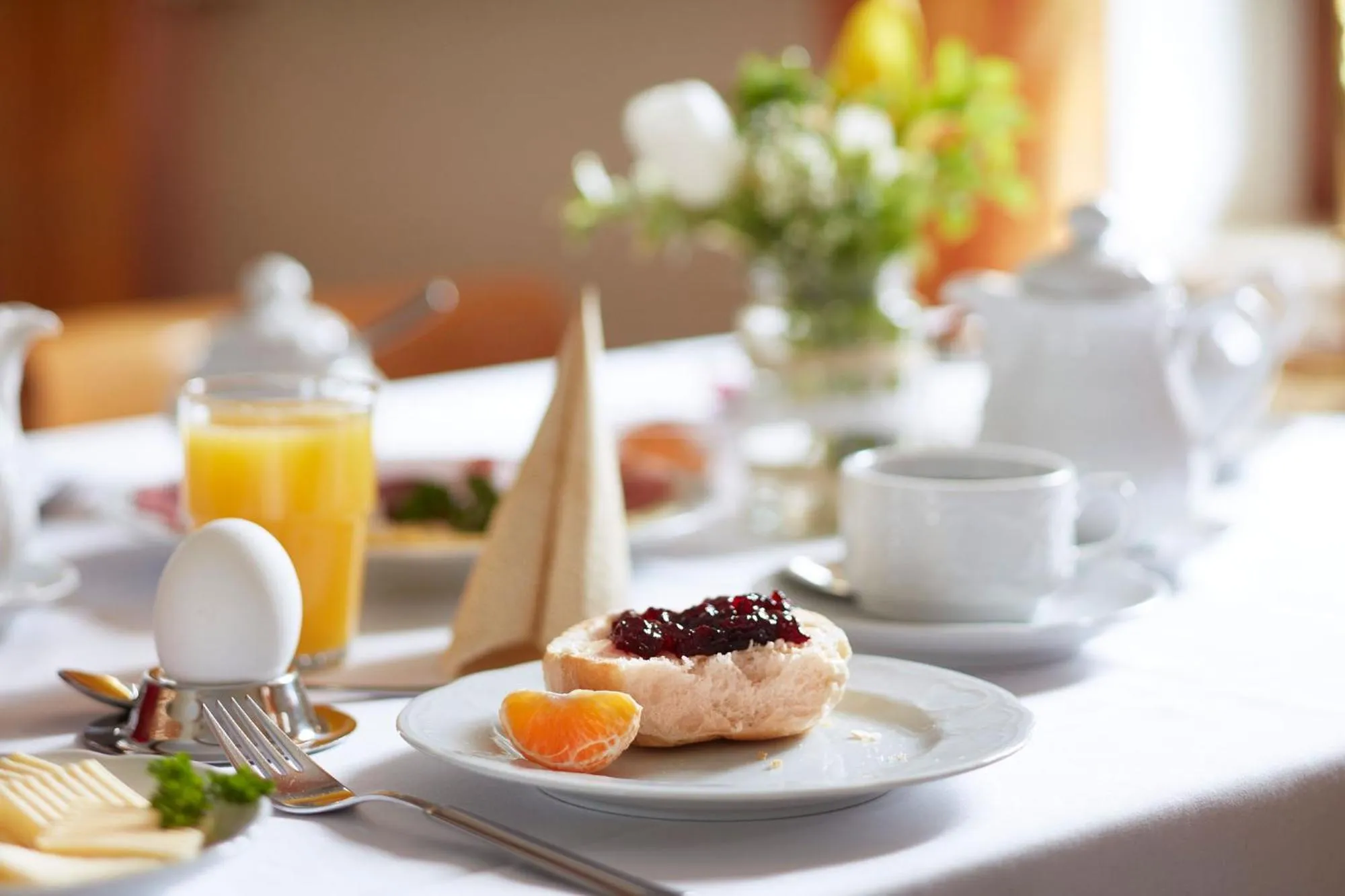 Breakfast in Hotel garni Sonnenhof