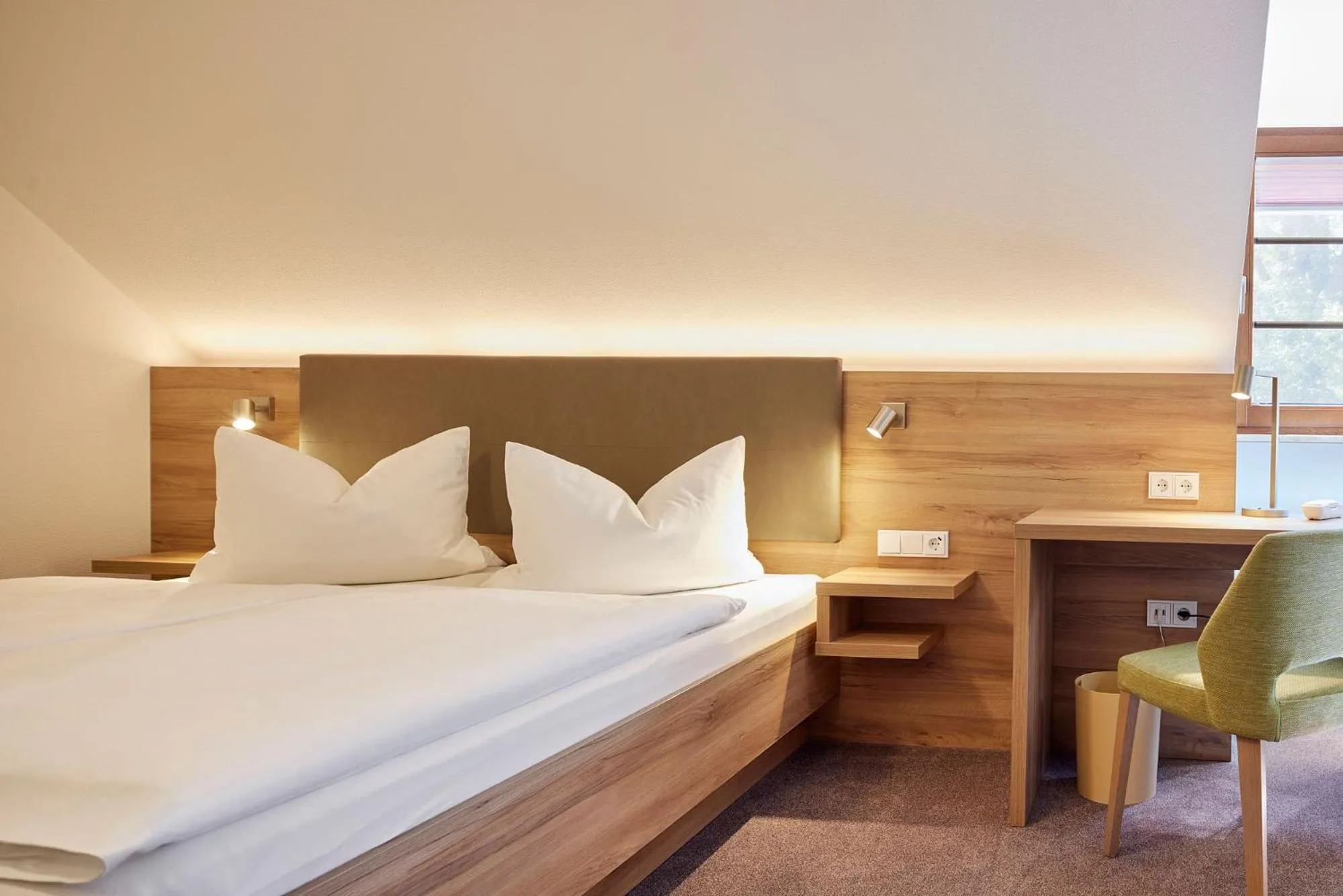 Bed in Hotel garni Sonnenhof