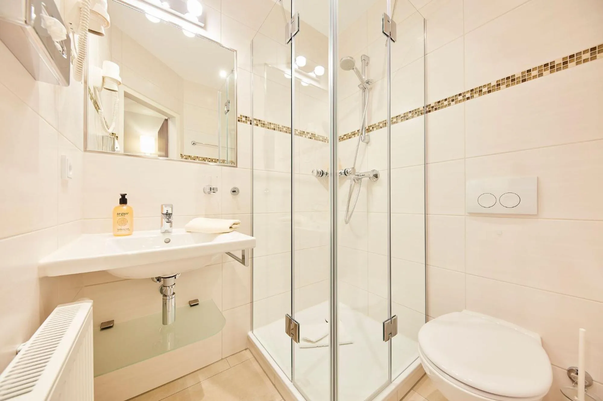 Bathroom in Hotel garni Sonnenhof