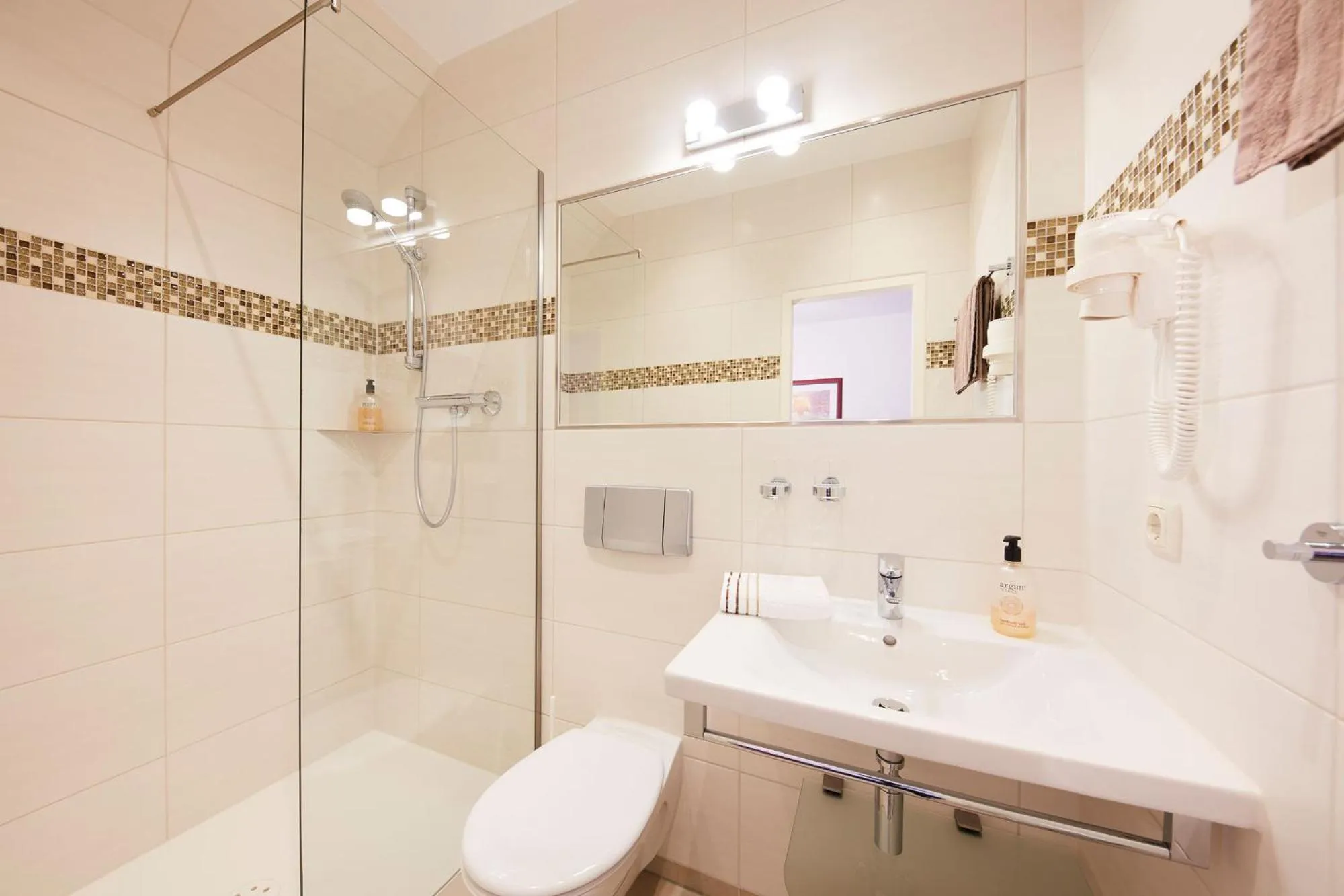 Bathroom in Hotel garni Sonnenhof