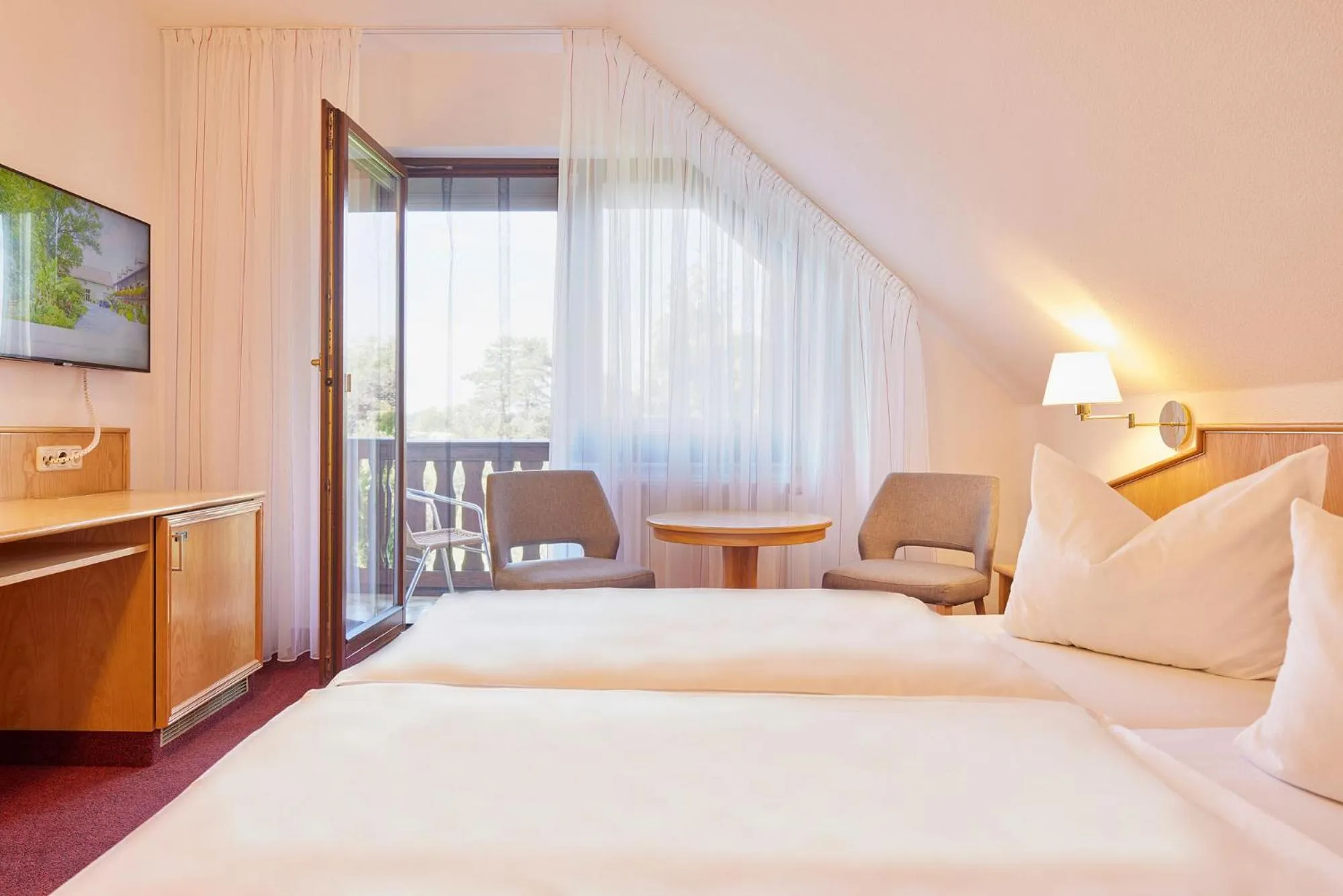 Bed in Hotel garni Sonnenhof