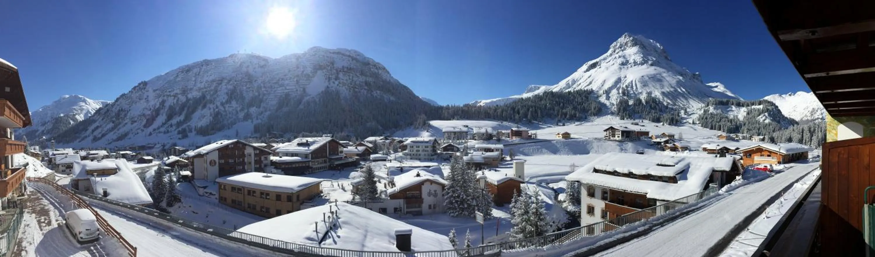Natural landscape, Winter in Hotel-Garni Felsenhof