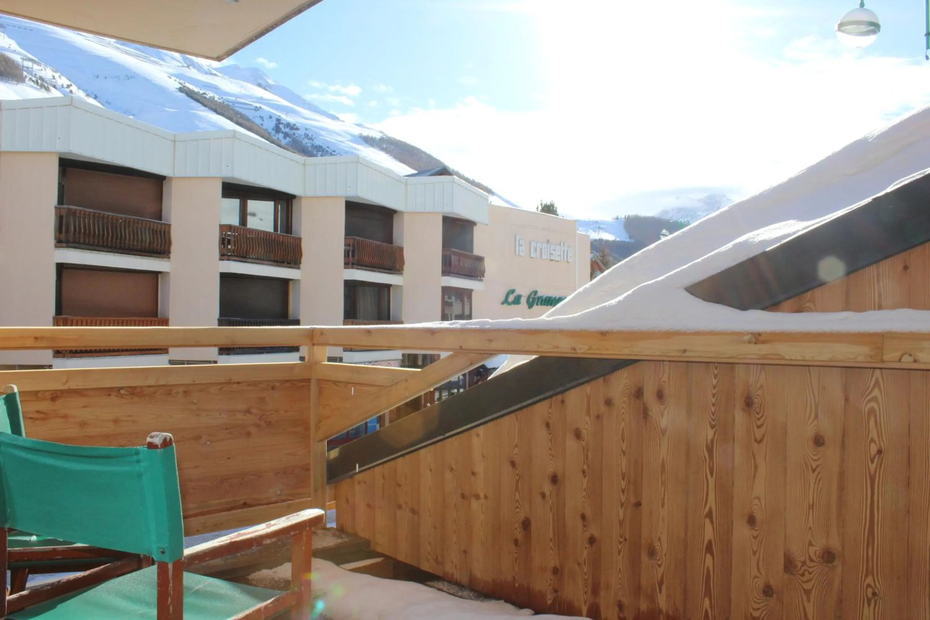 Mountain view in Hotel le Sherpa