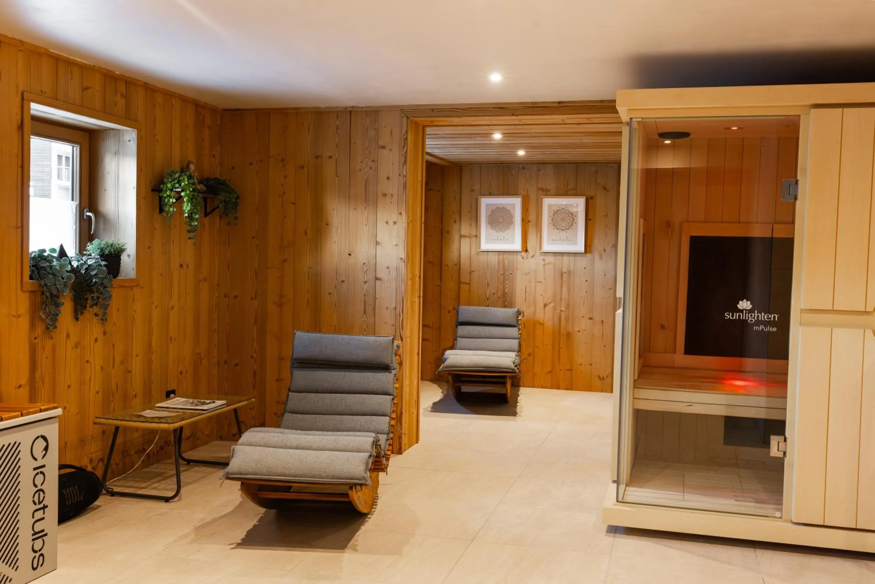 Spa and wellness centre/facilities in Hotel le Sherpa
