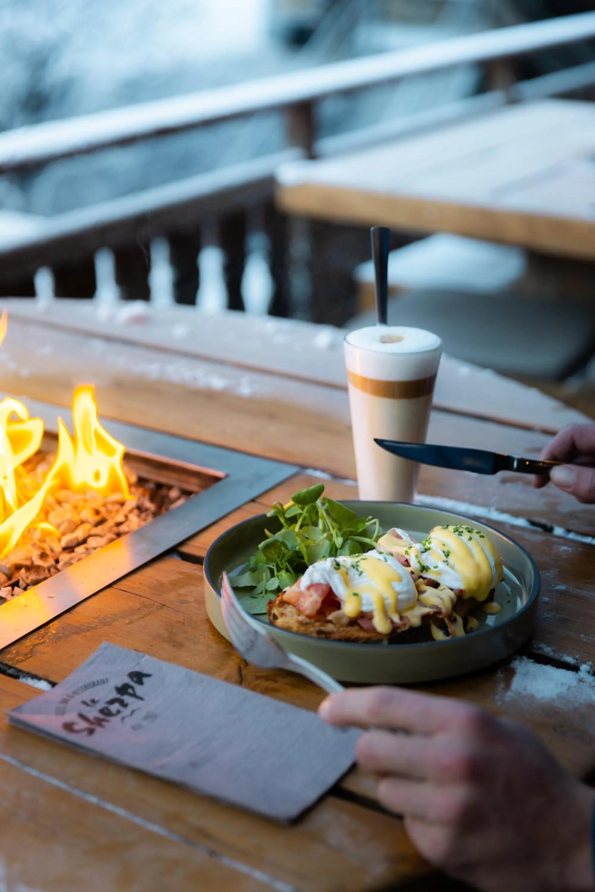 Breakfast in Hotel le Sherpa