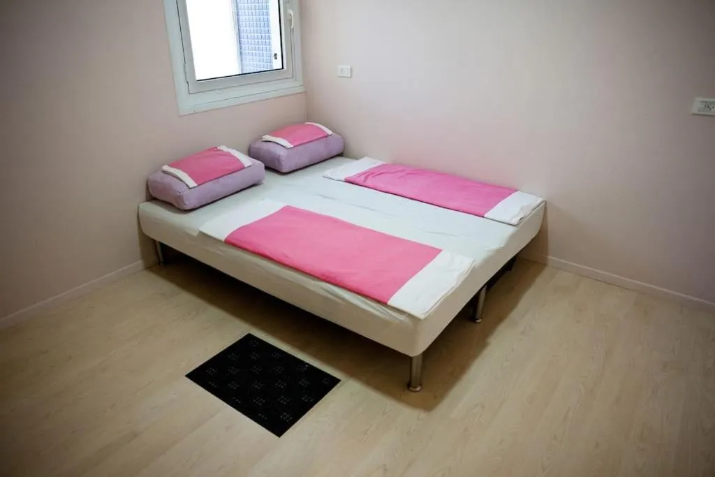 Bed in Nitza Seaview Apartments
