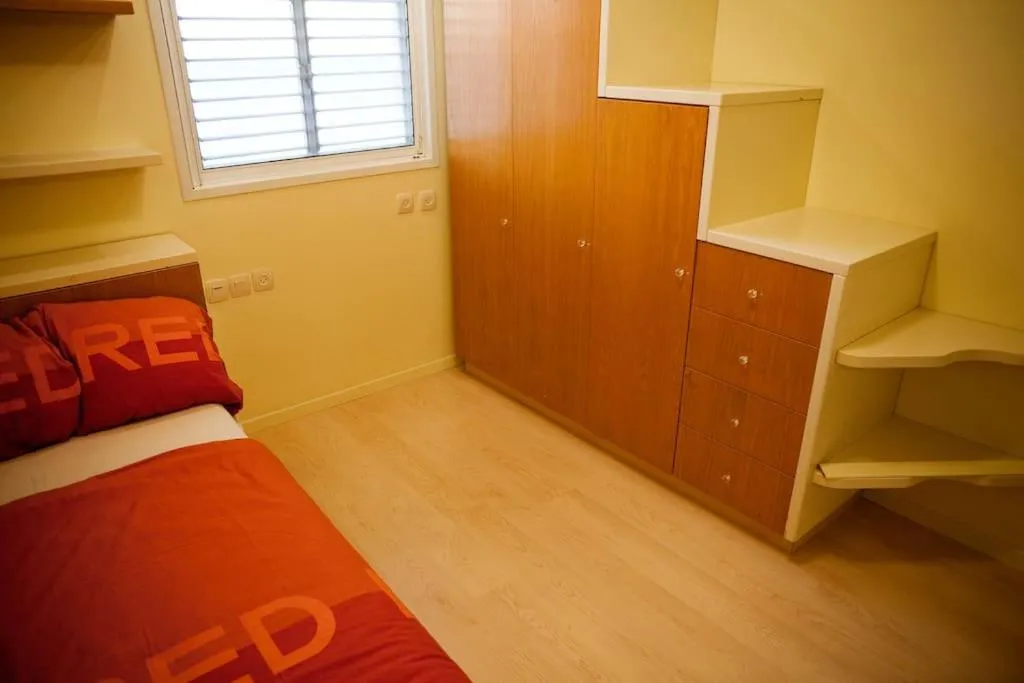 Bed in Nitza Seaview Apartments