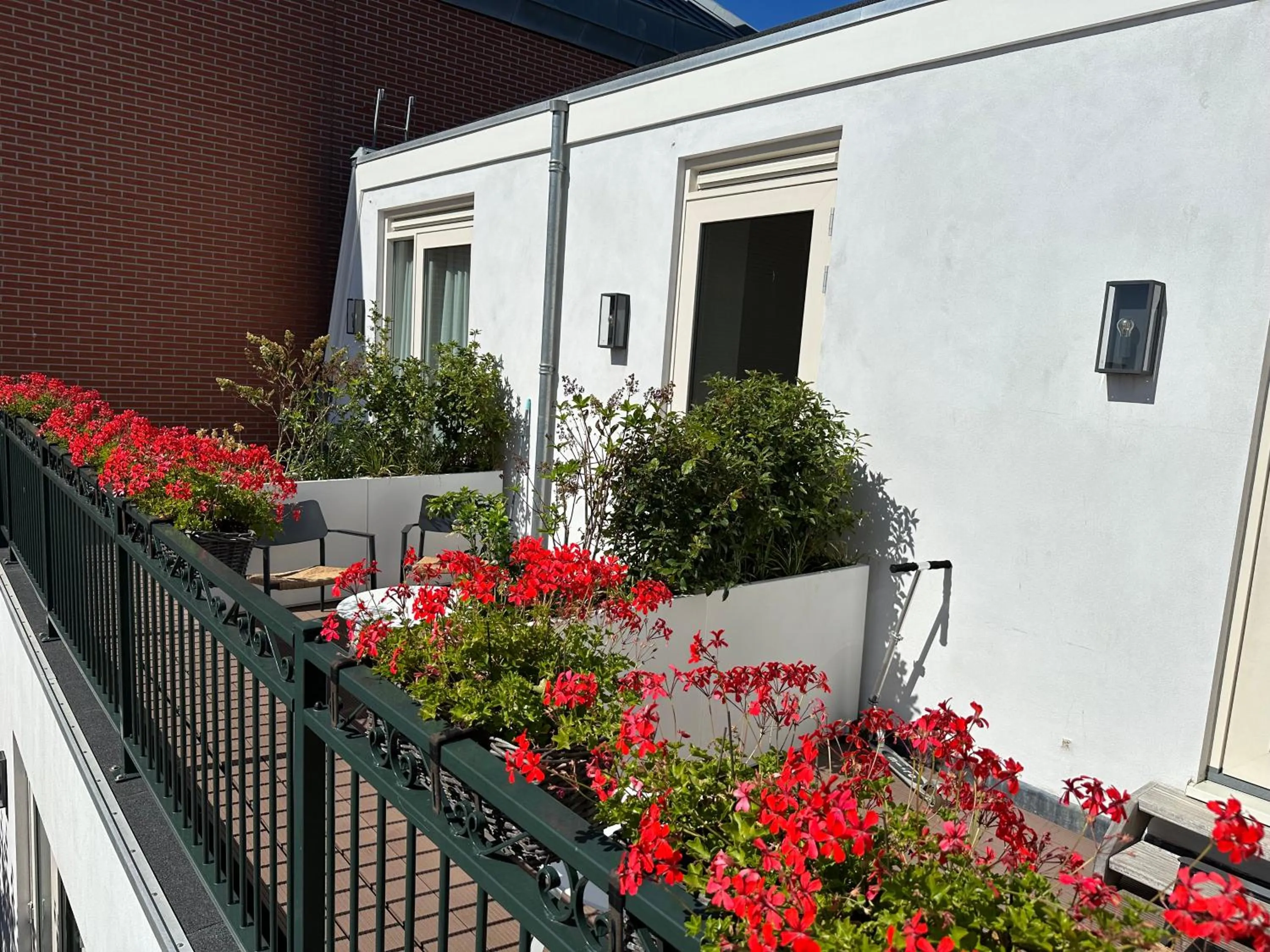 Balcony/Terrace in Boutique hotel Margretha