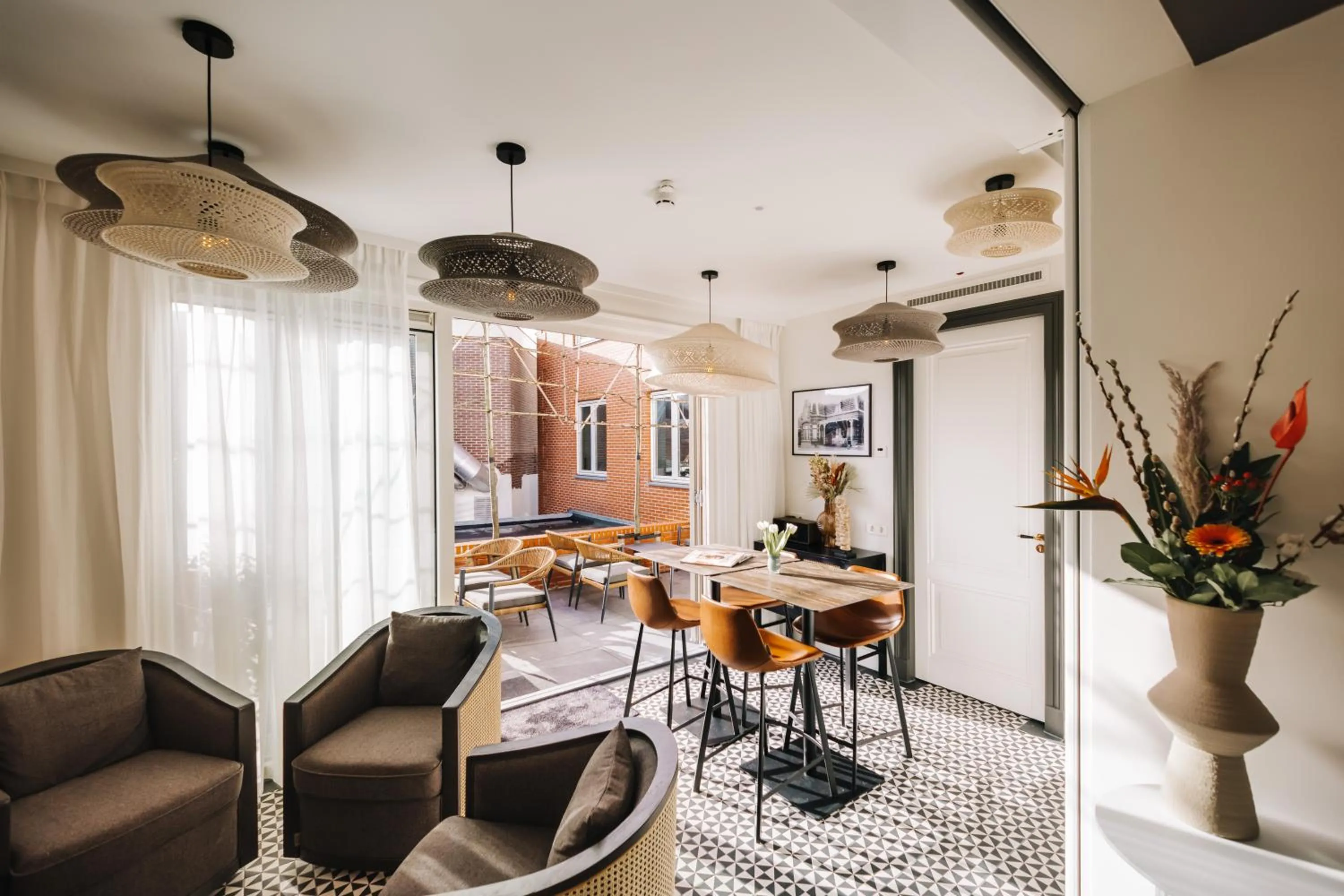 Lounge or bar in Boutique hotel Margretha