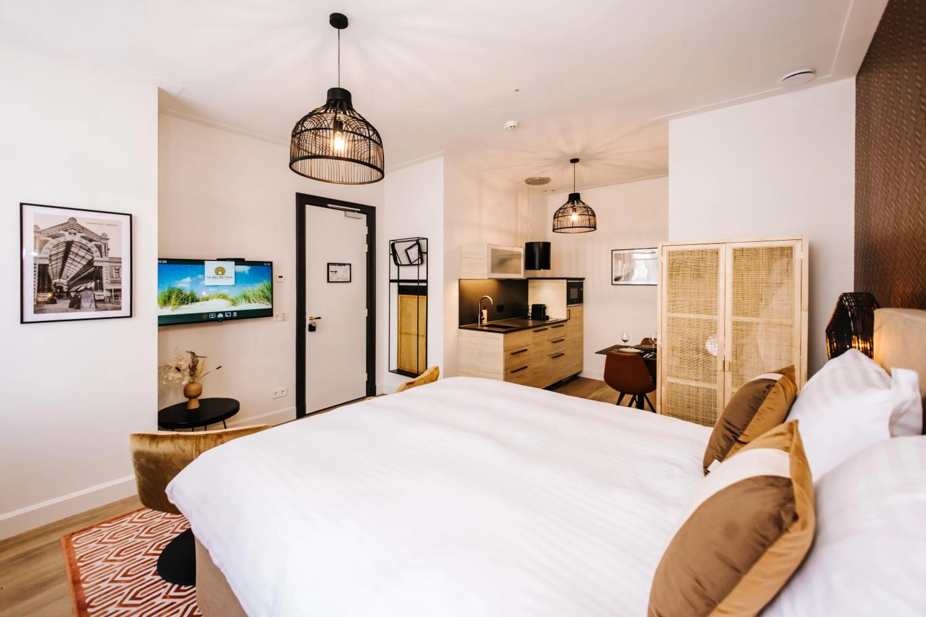 Photo of the whole room, Bed in Boutique hotel Margretha