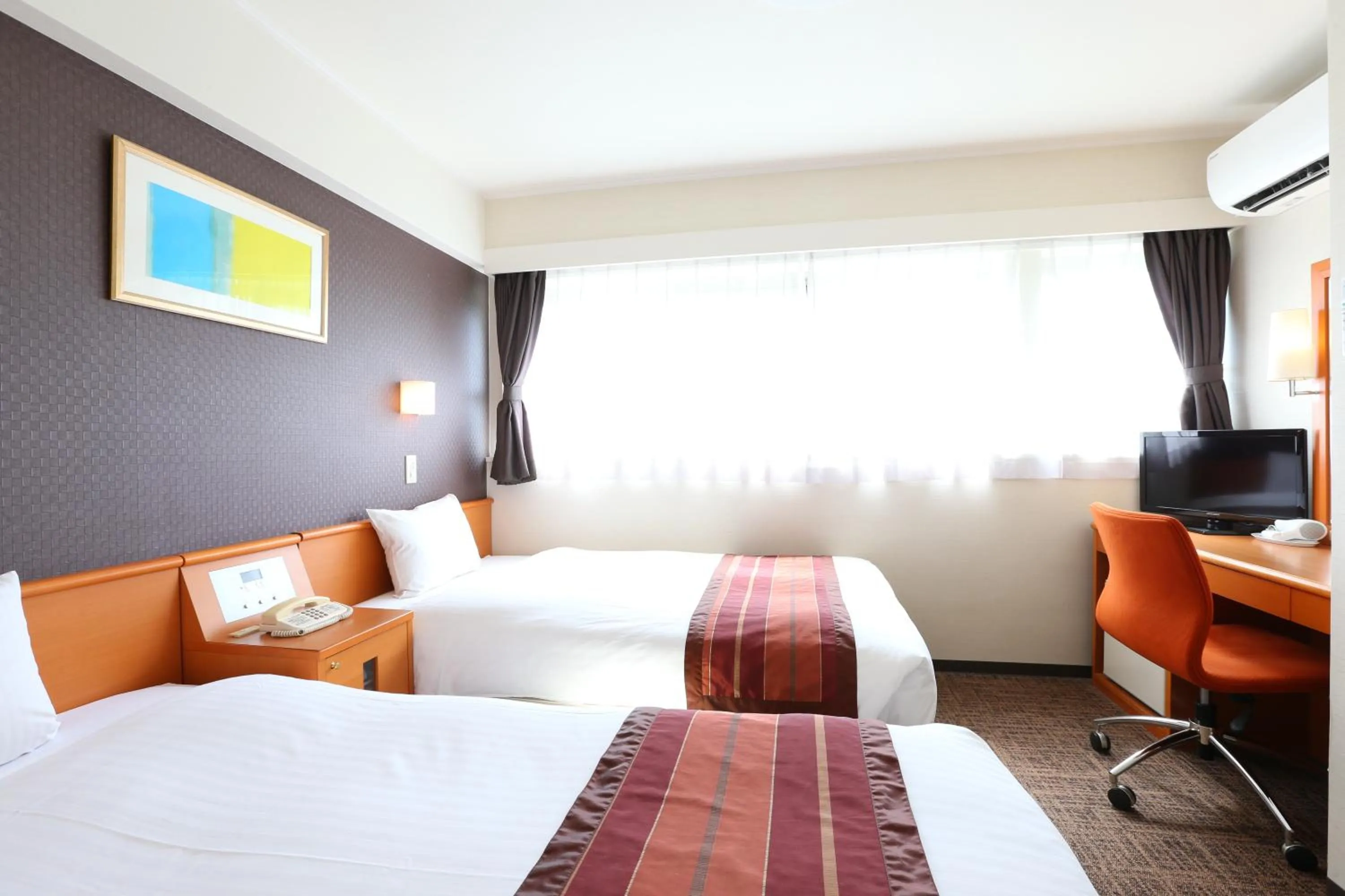 Photo of the whole room, Bed in Hotel Hokke Club Fukuoka