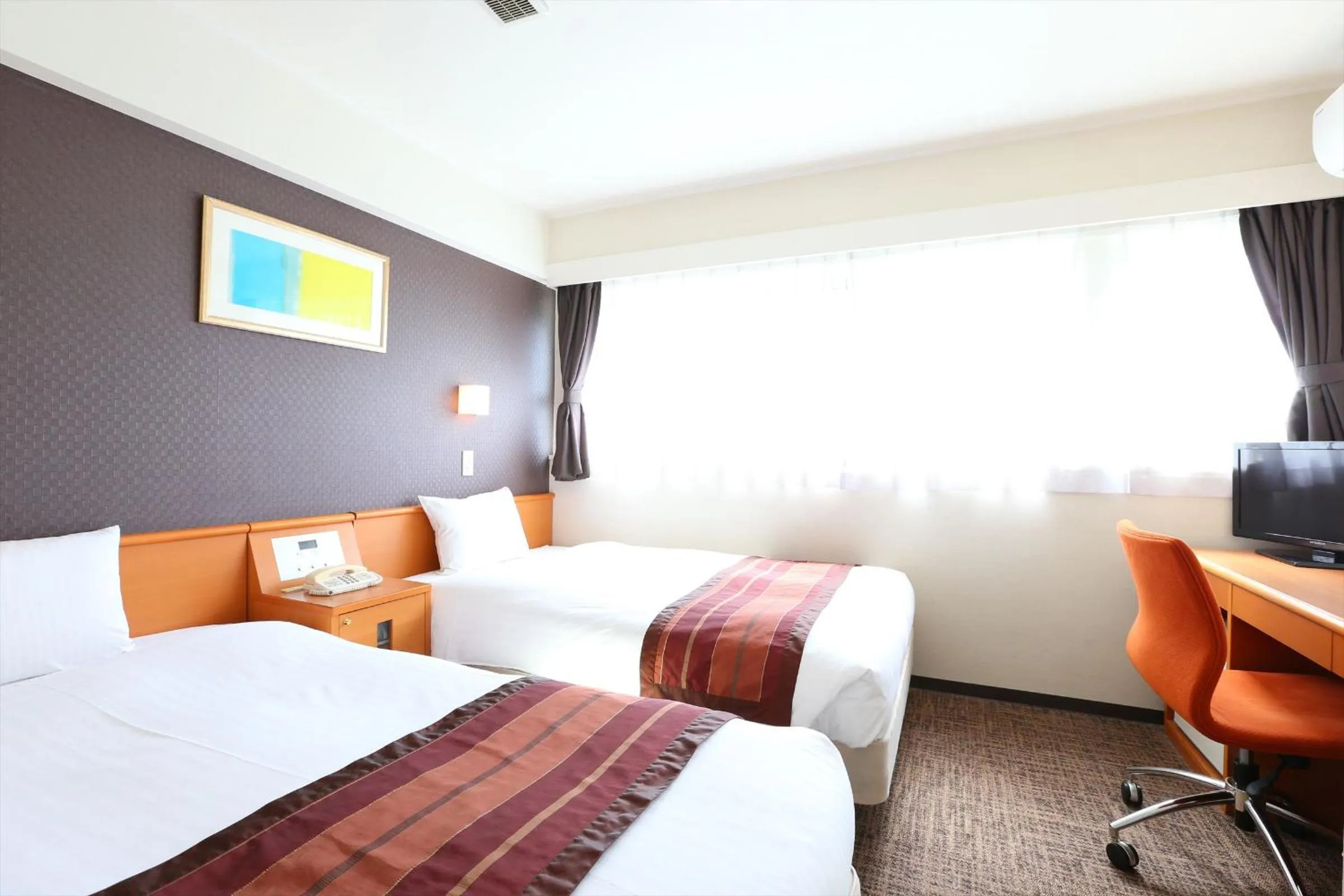 Bed in Hotel Hokke Club Fukuoka