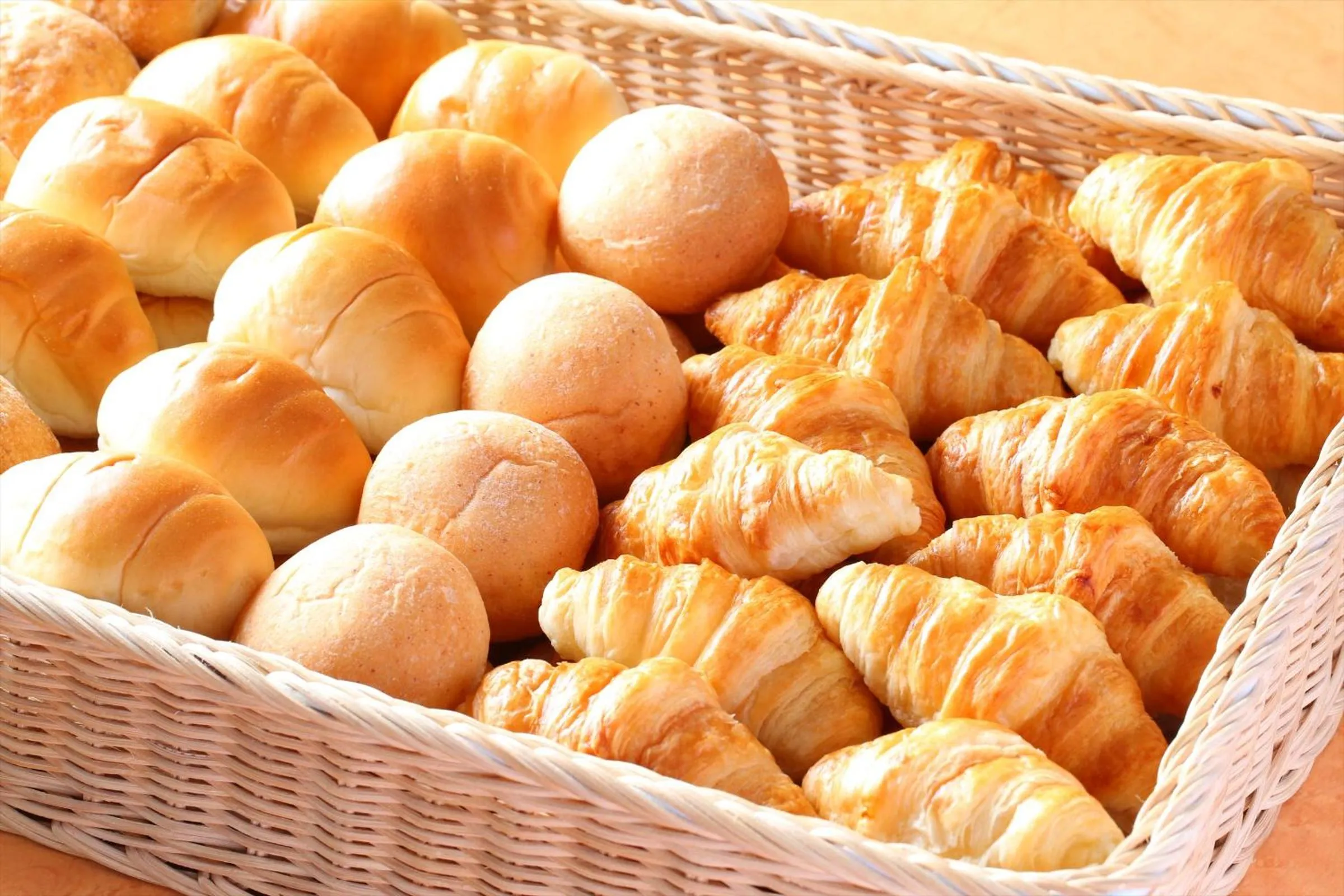 Buffet breakfast in Hotel Hokke Club Fukuoka