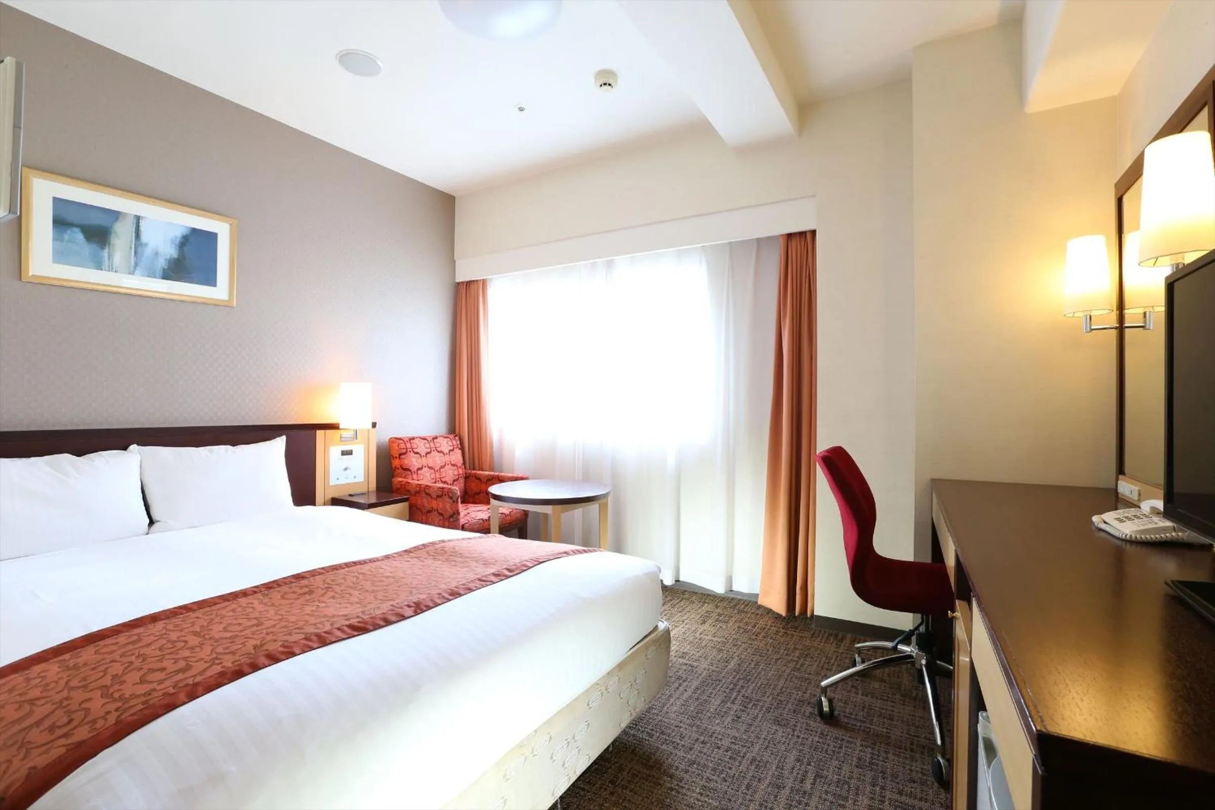 Bed in Hotel Hokke Club Fukuoka