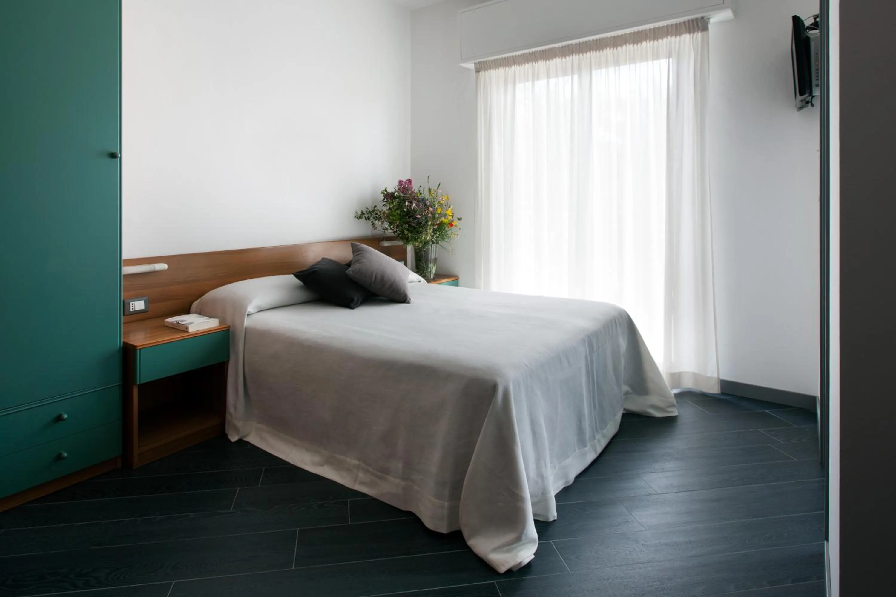 Bed in Hotel Liliana