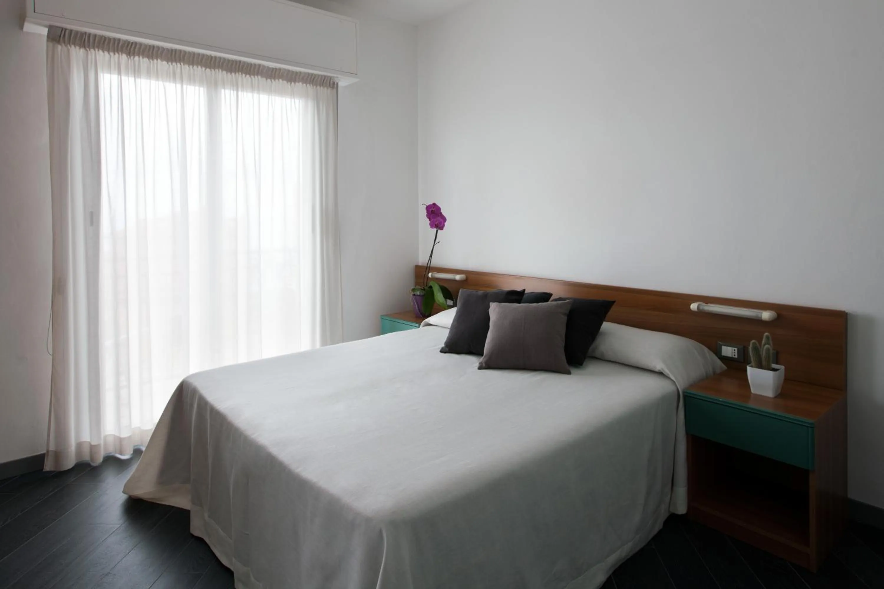 Bed in Hotel Liliana