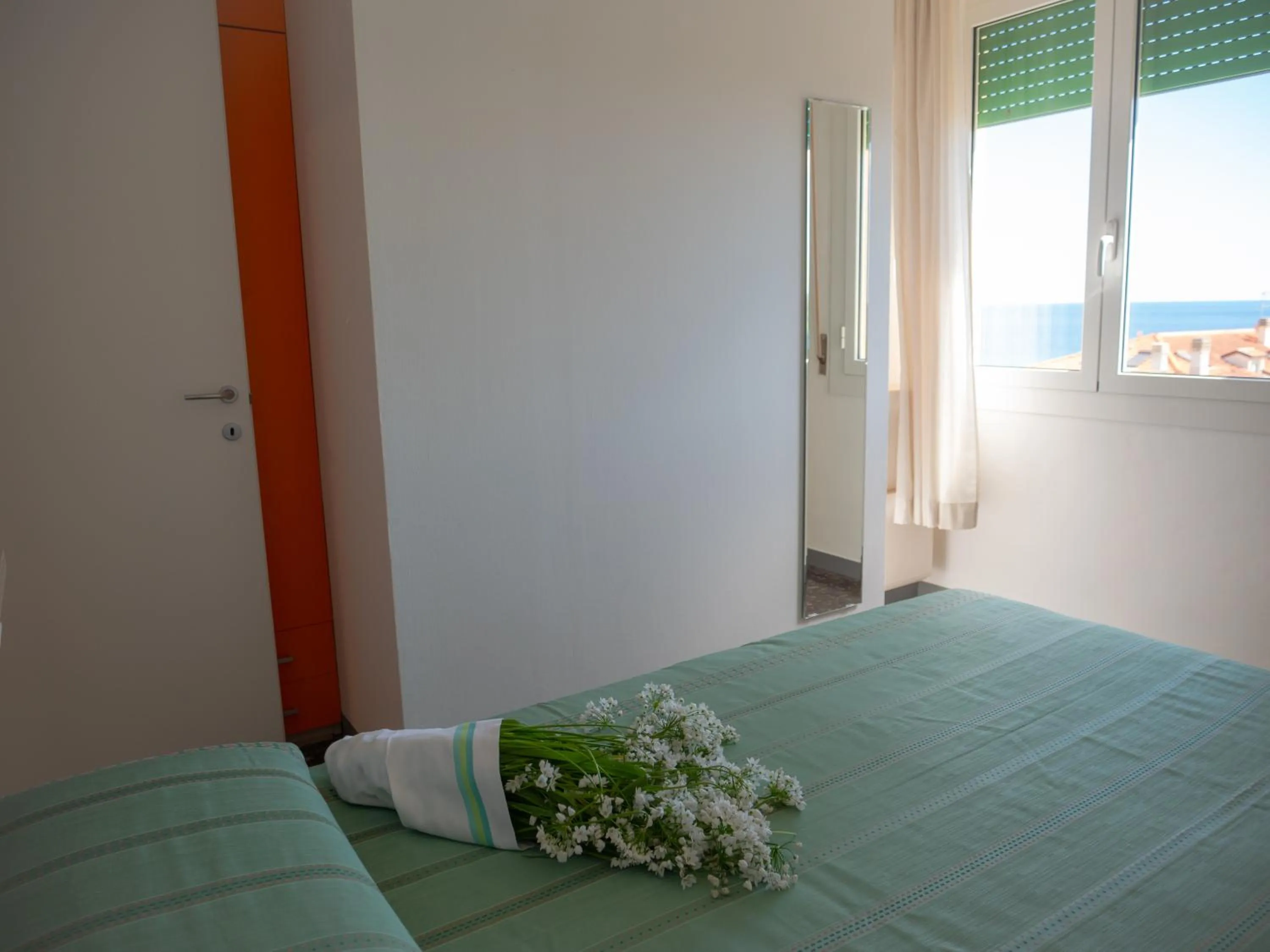 Bed in Hotel Liliana