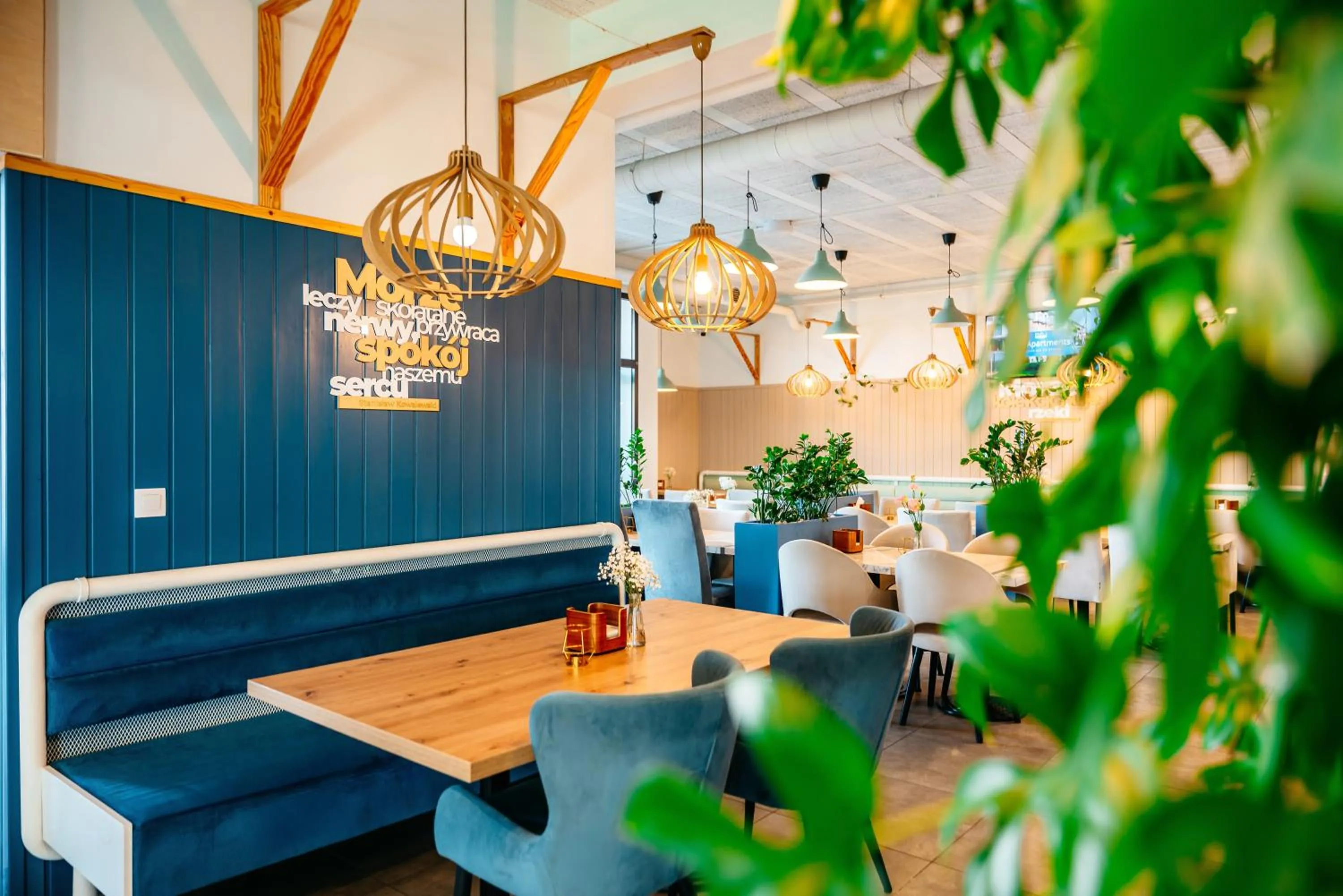 Restaurant/places to eat in Blu Apartments