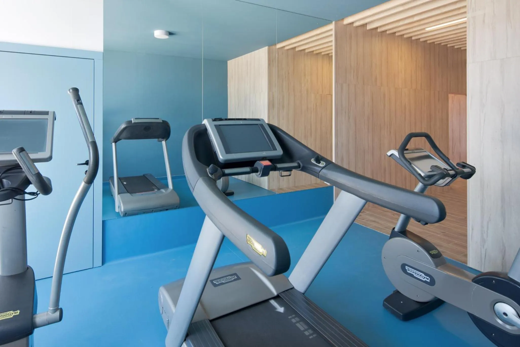 Fitness centre/facilities in Blu Apartments