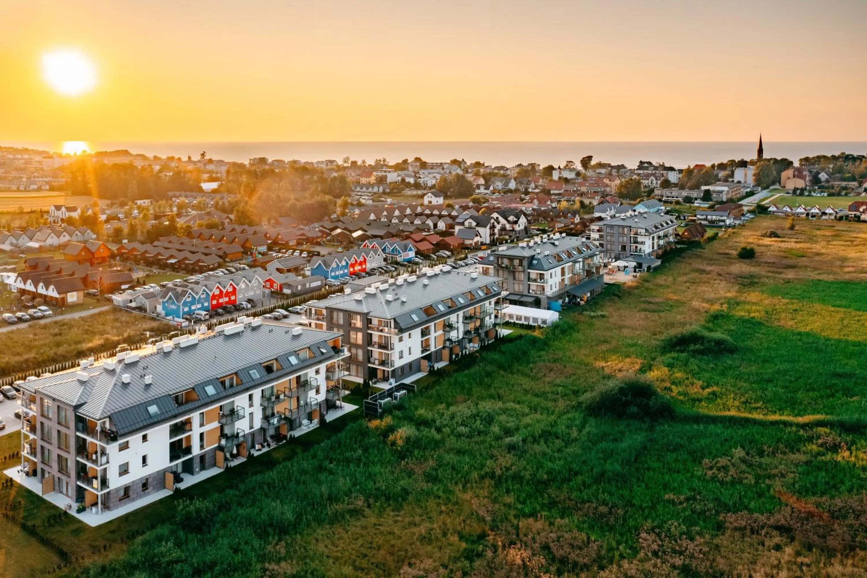 Property building in Blu Apartments