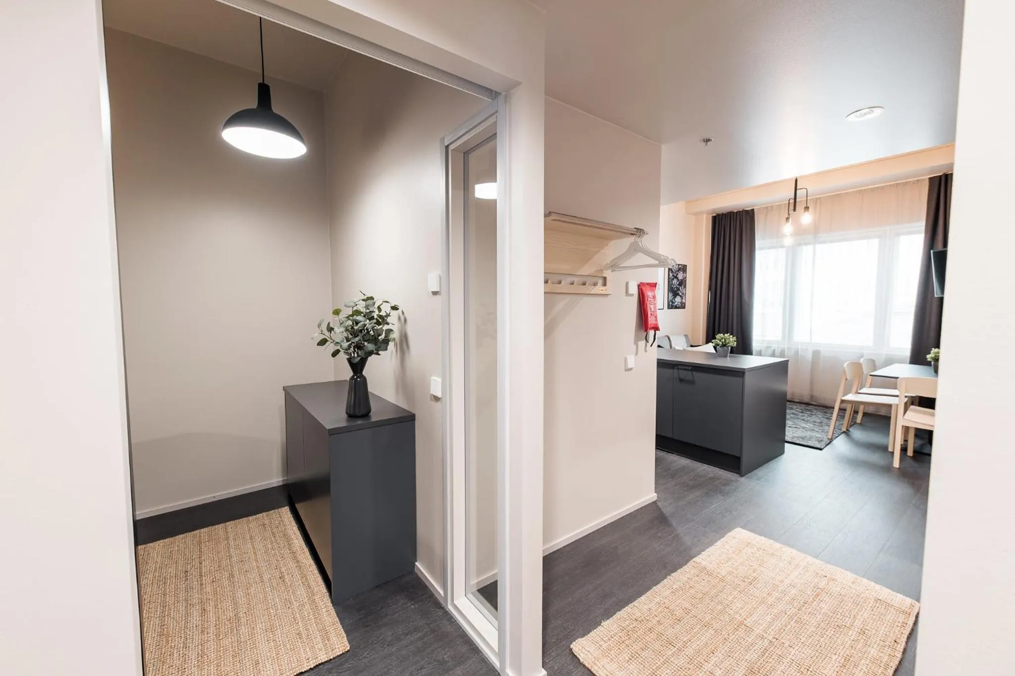 Living room in Forenom Aparthotel Vantaa Tikkurila