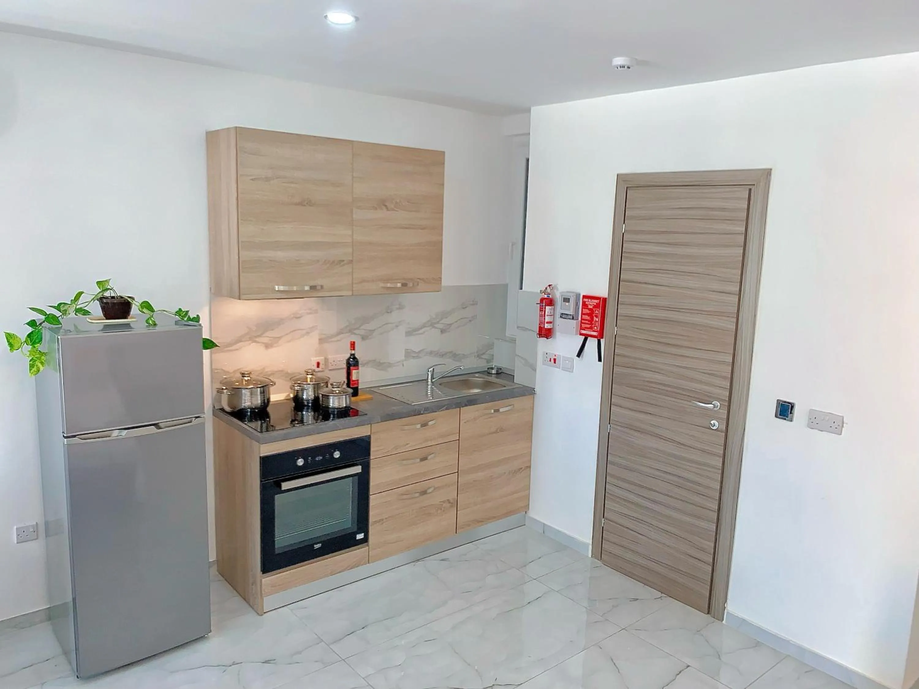 Kitchen or kitchenette in For Rest Aparthotel