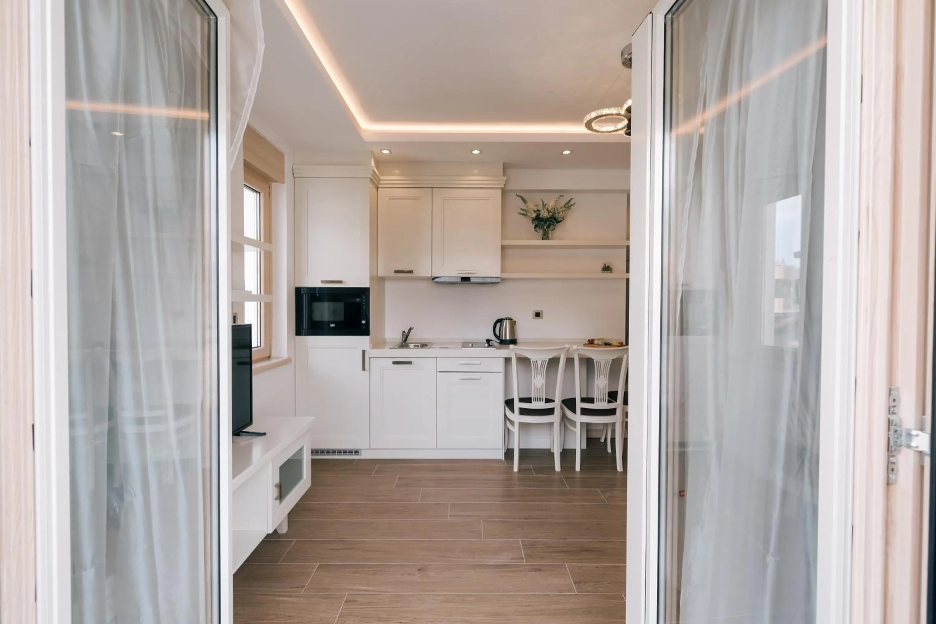 Coffee/tea facilities in Splendido MB Apartments