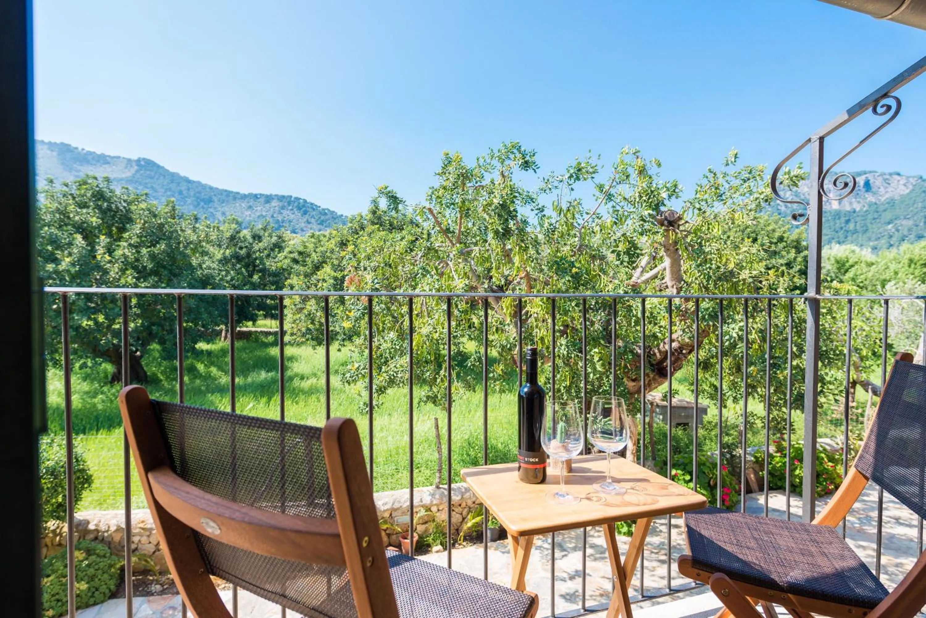 Balcony/Terrace in Finca - Agroturisme Sa Parellada