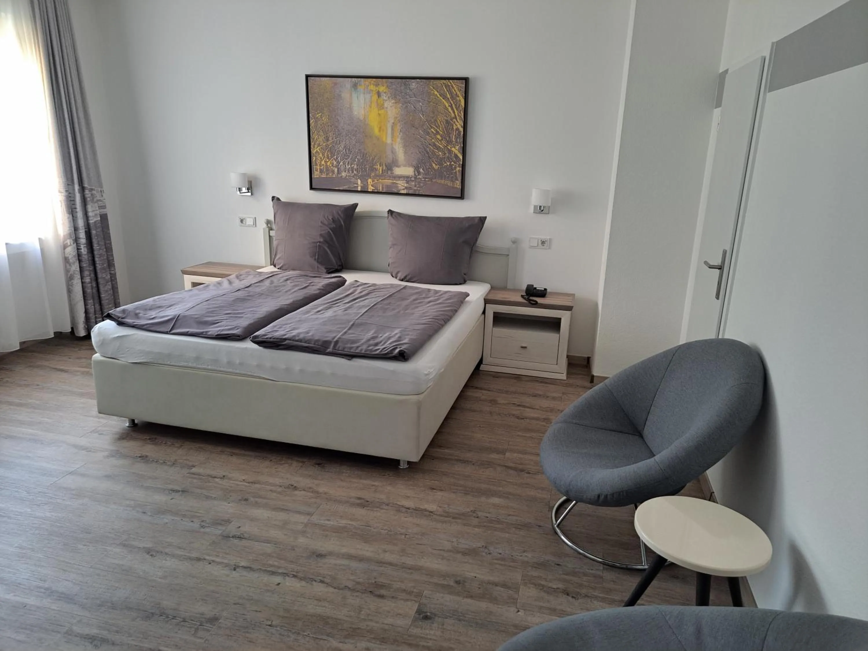 Bed in Hotel Angerland Garni