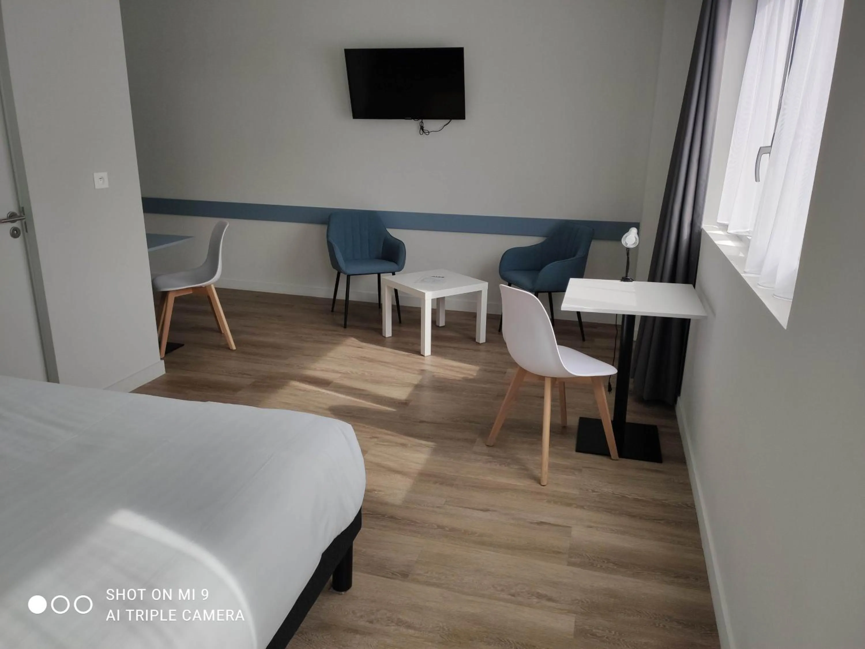 View (from property/room), Bed in Atao Residence- Rennes Sud