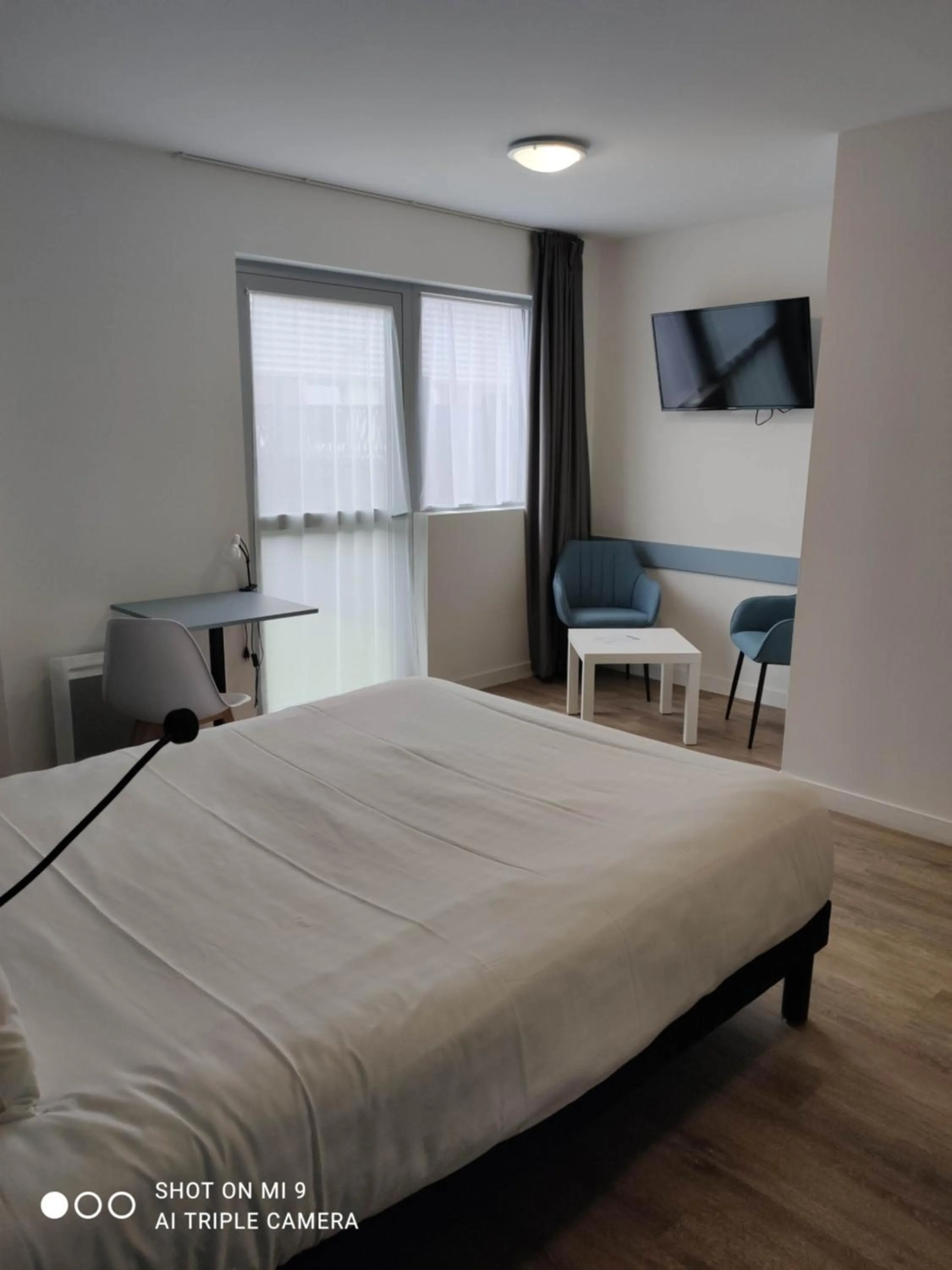 View (from property/room), Bed in Atao Residence- Rennes Sud