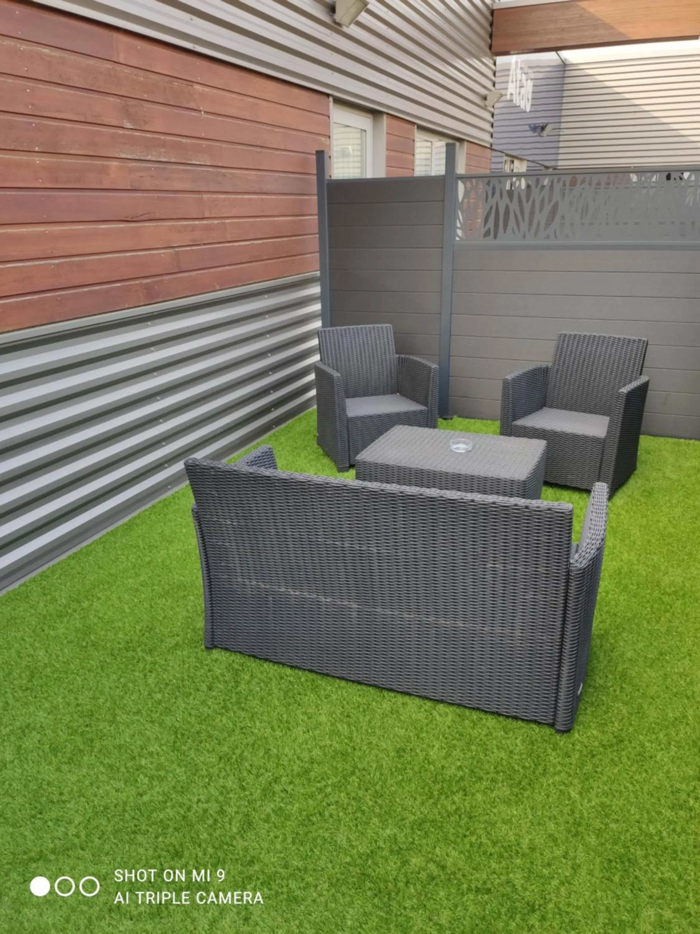 Patio in Atao Residence- Rennes Sud