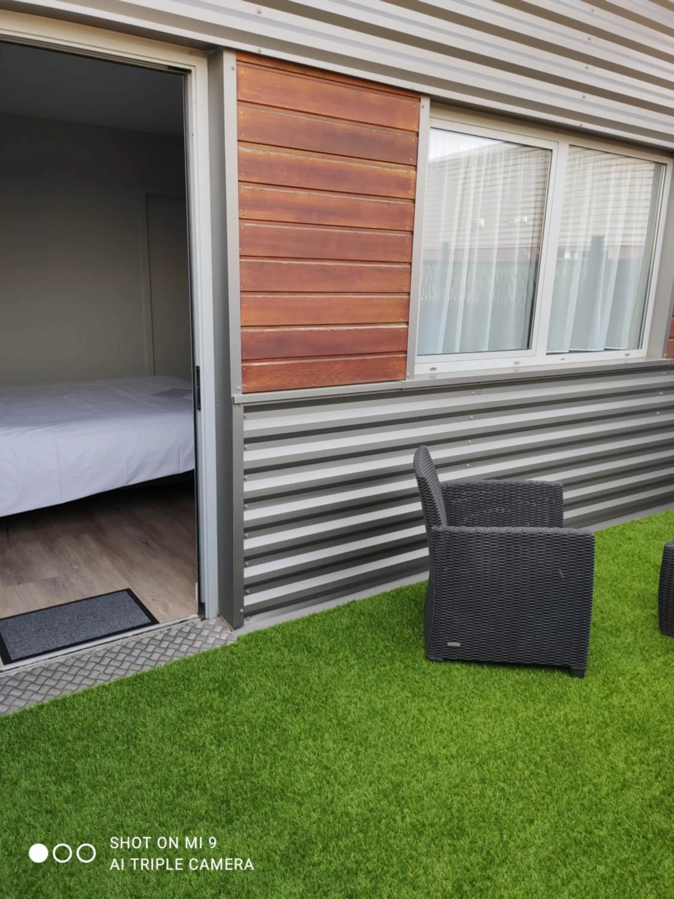 Patio in Atao Residence- Rennes Sud