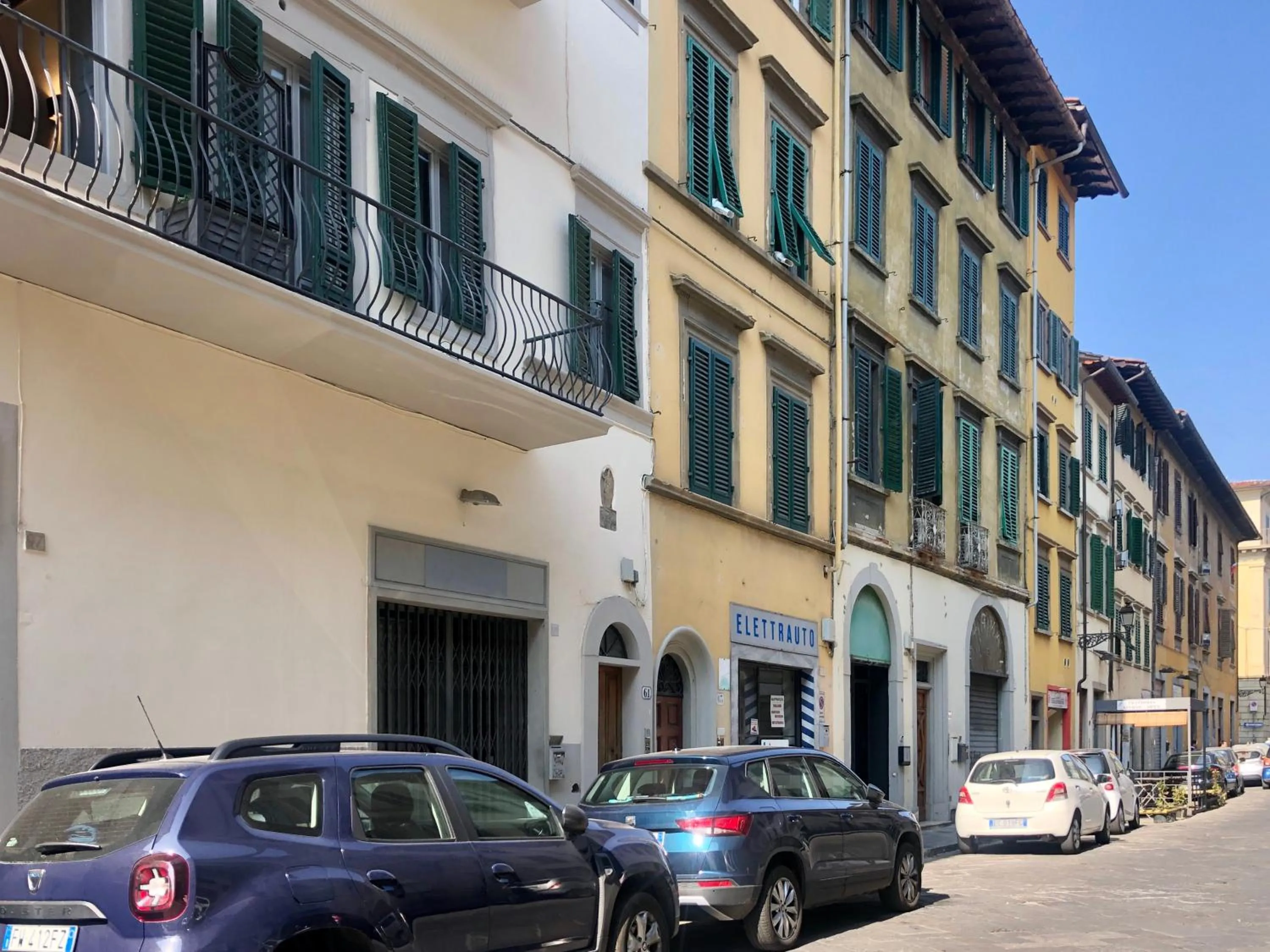 Facade/entrance in Dimora Cavalieri
