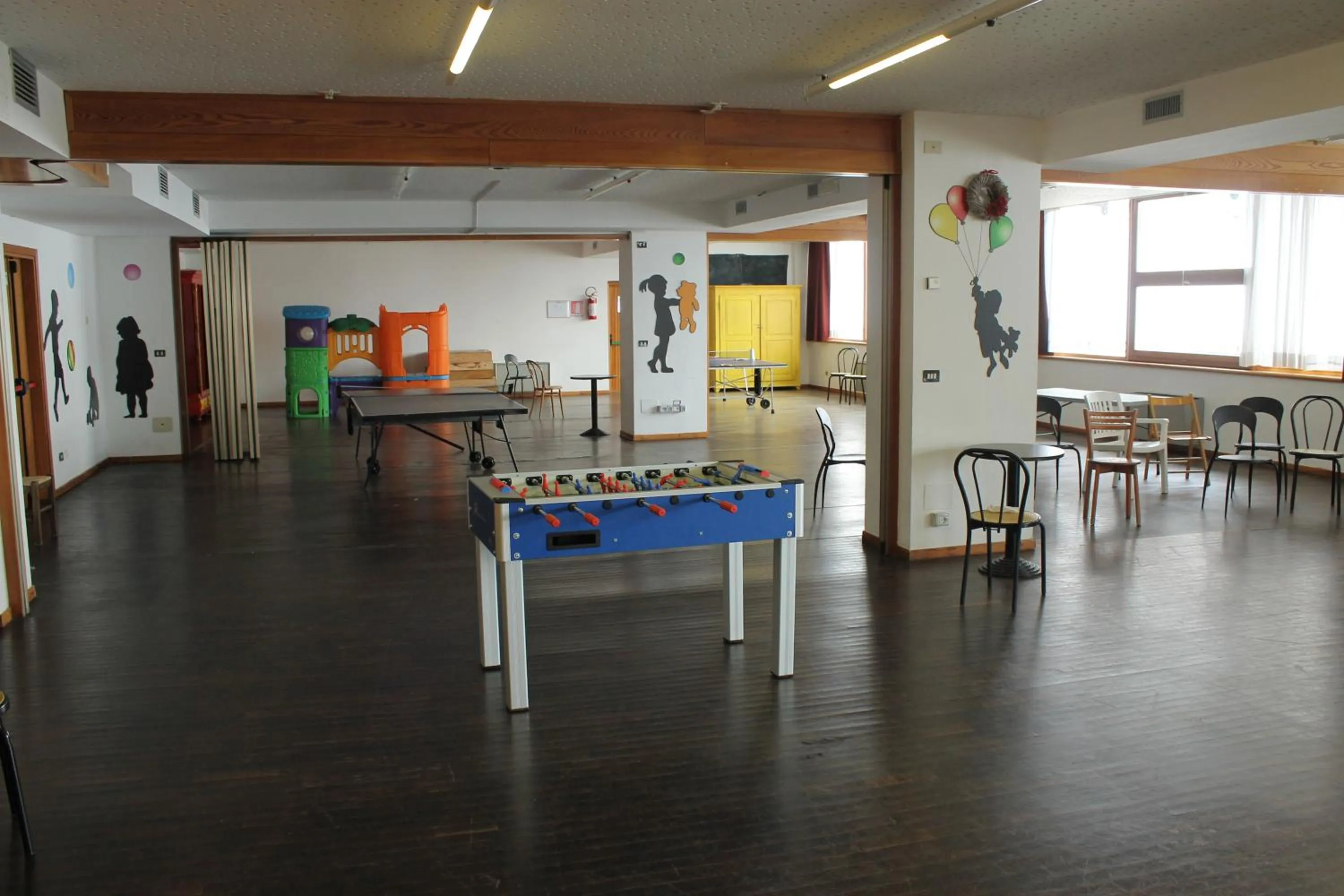 Children play ground in La Trinitè Monboso Hotel