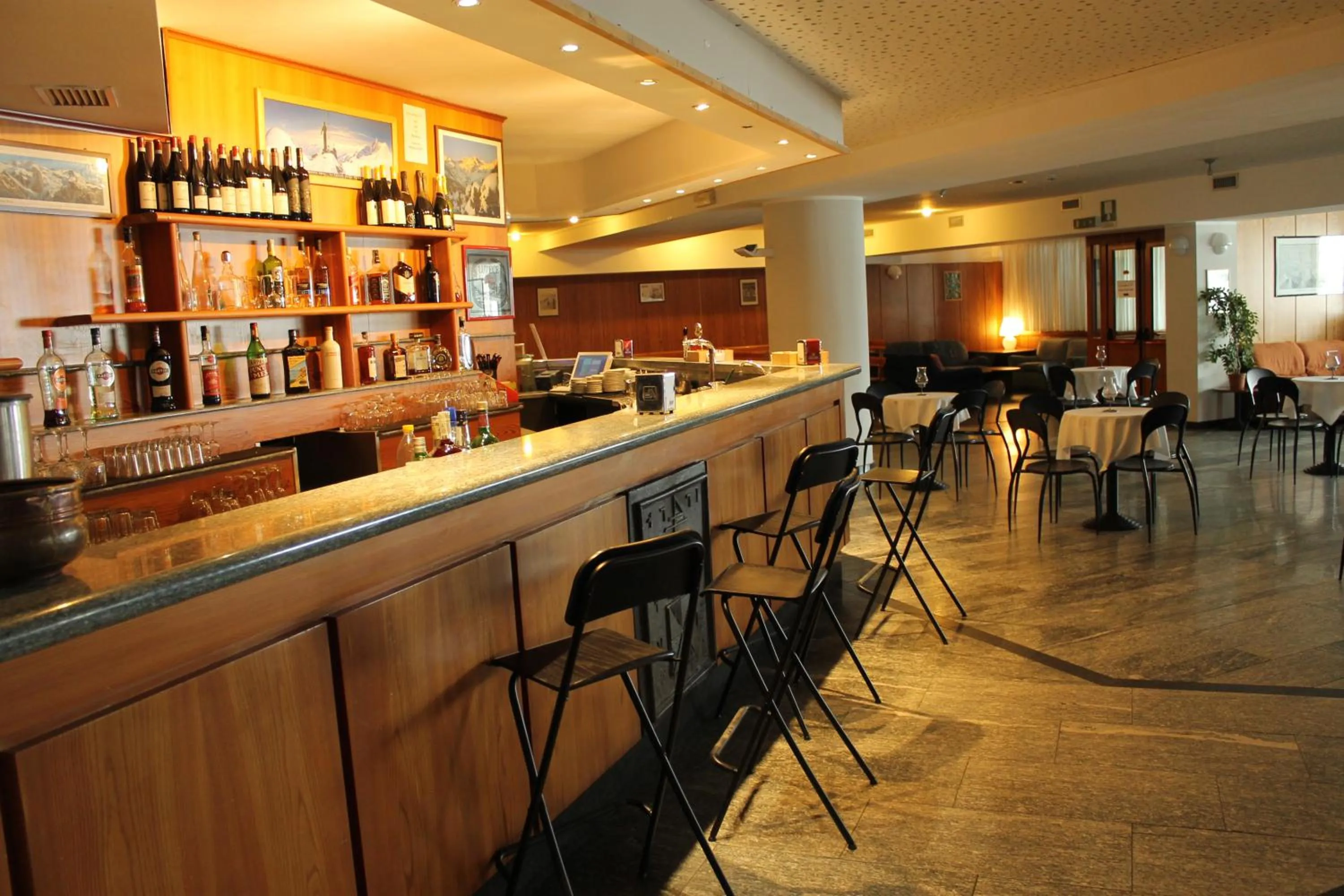 Lounge or bar in La Trinitè Monboso Hotel