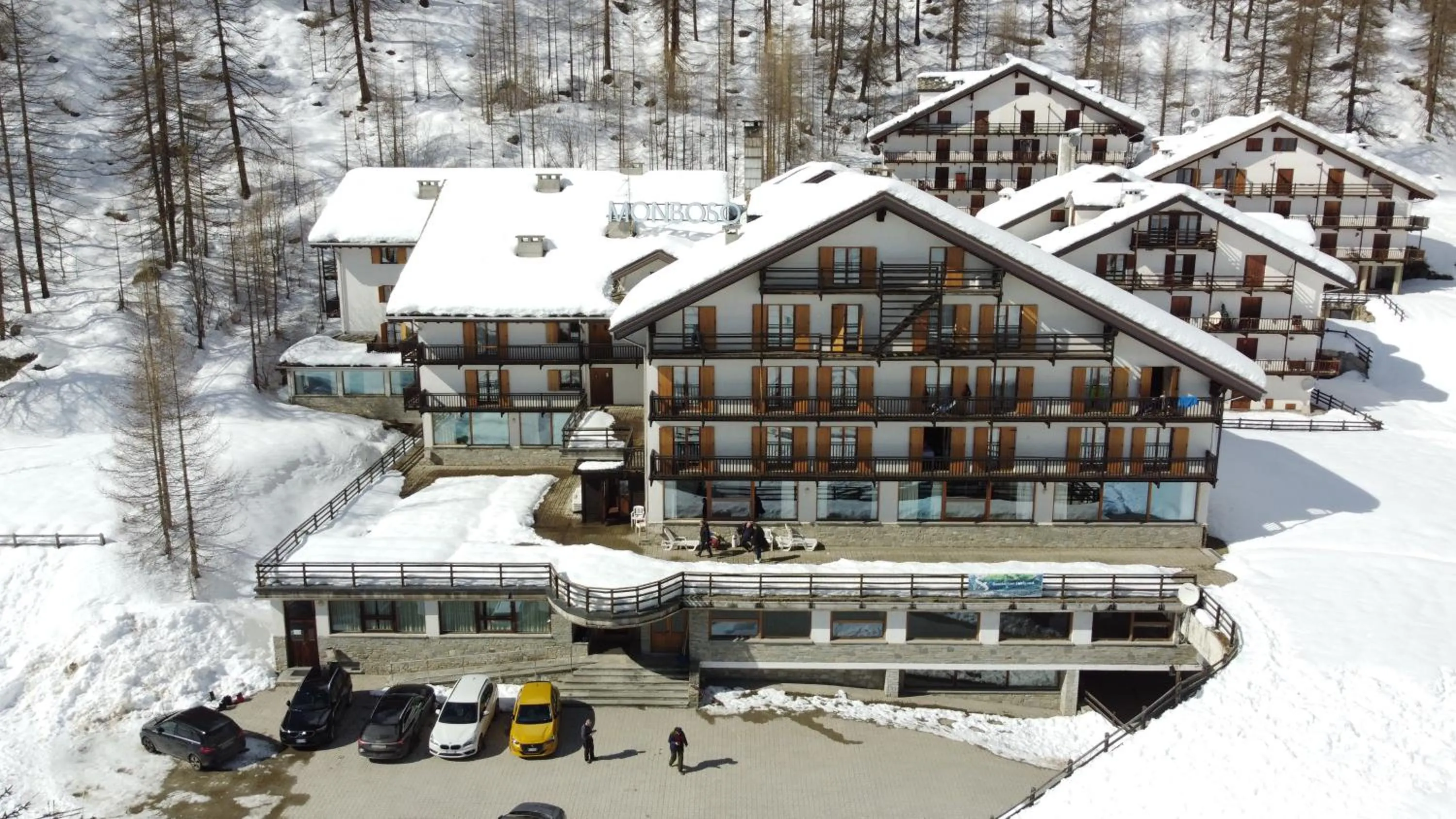 Property building in La Trinitè Monboso Hotel