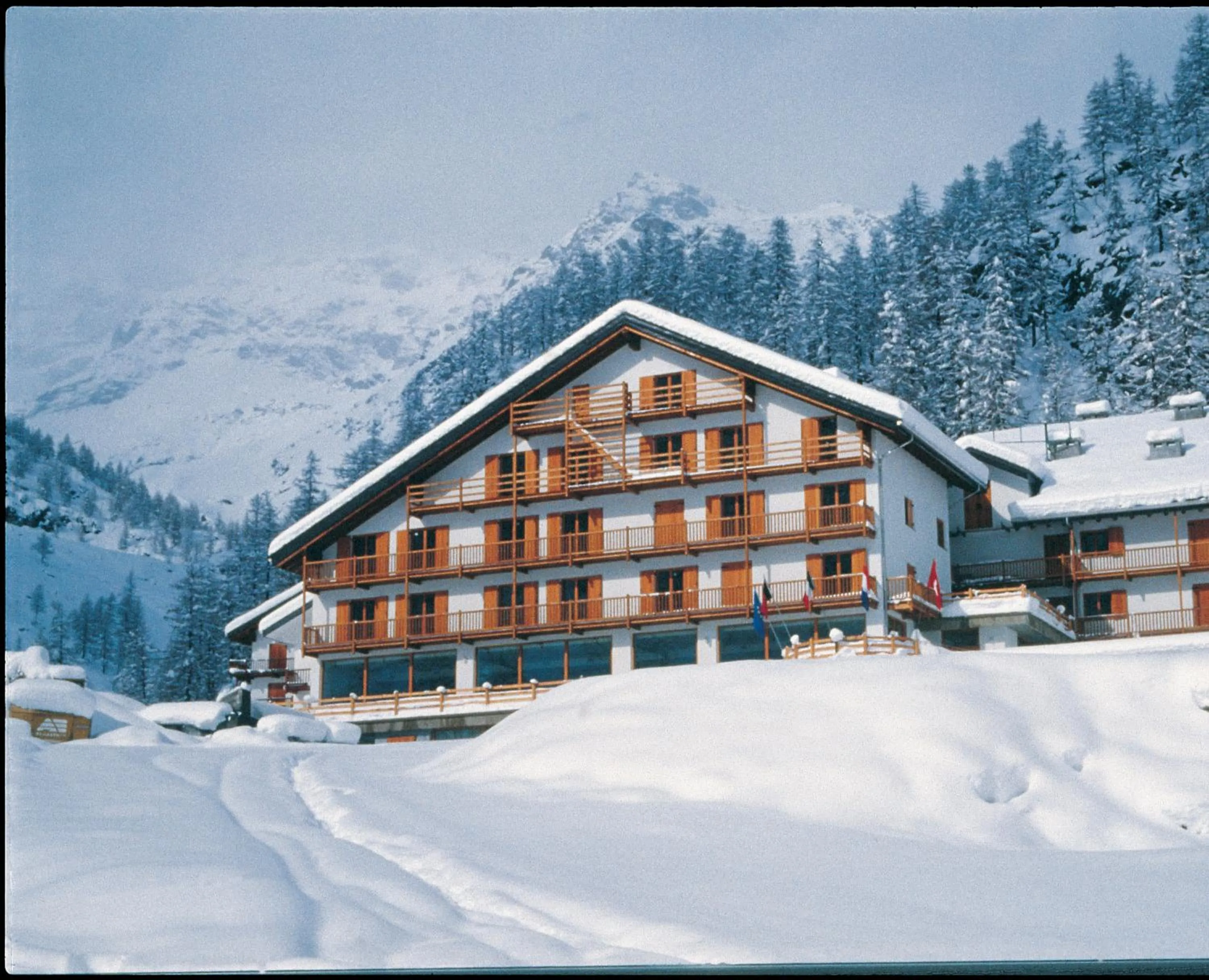 Property building in La Trinitè Monboso Hotel